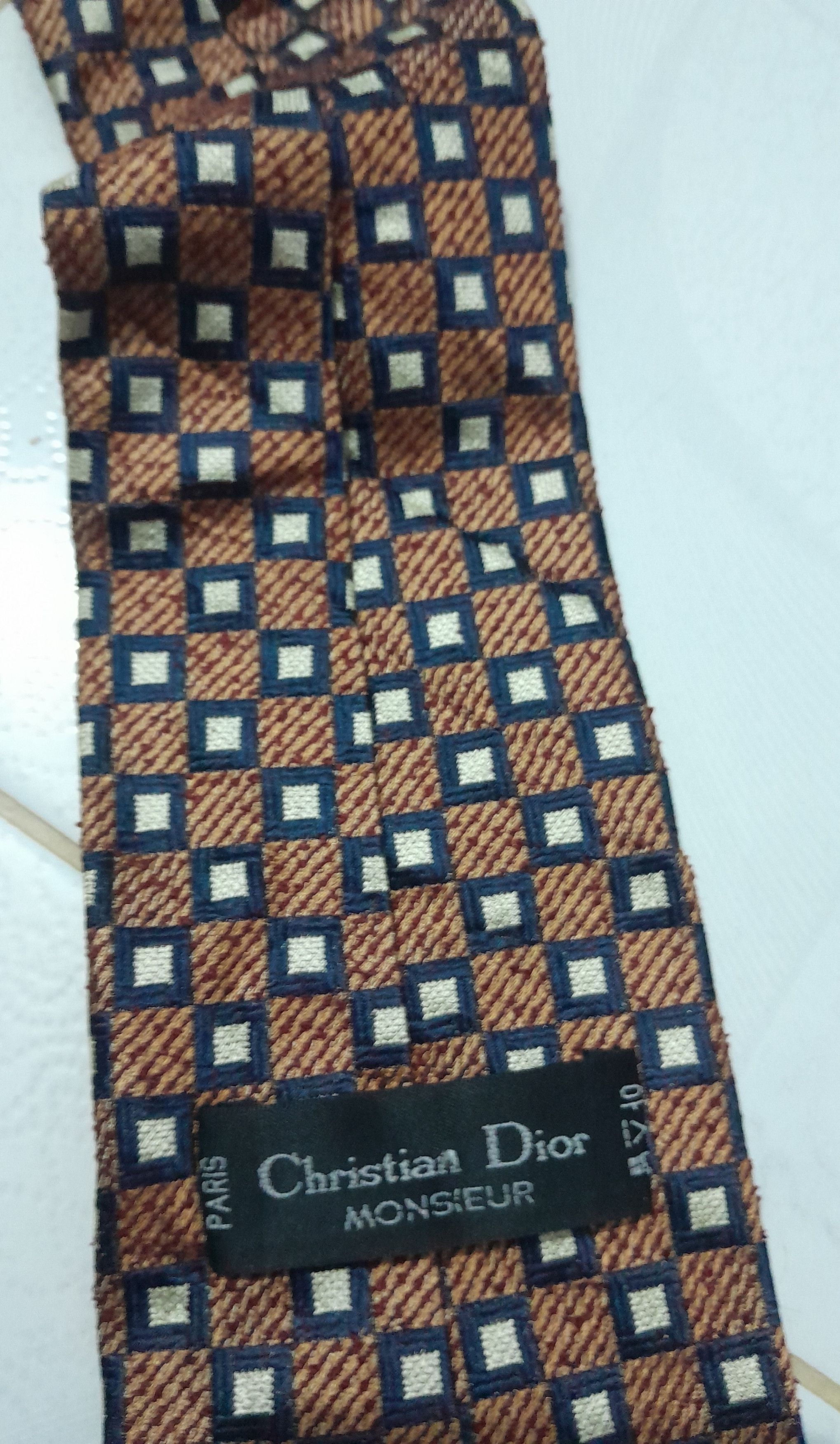 Christian Dior Monsieur Christian dior tie Size ONE SIZE - 3 Thumbnail