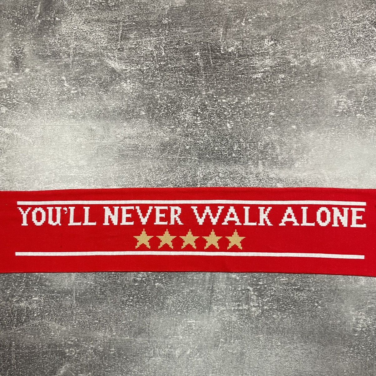 Other Liverpool 2012 Acrylic YNWA Football Scarf Size ONE SIZE - 3 Thumbnail