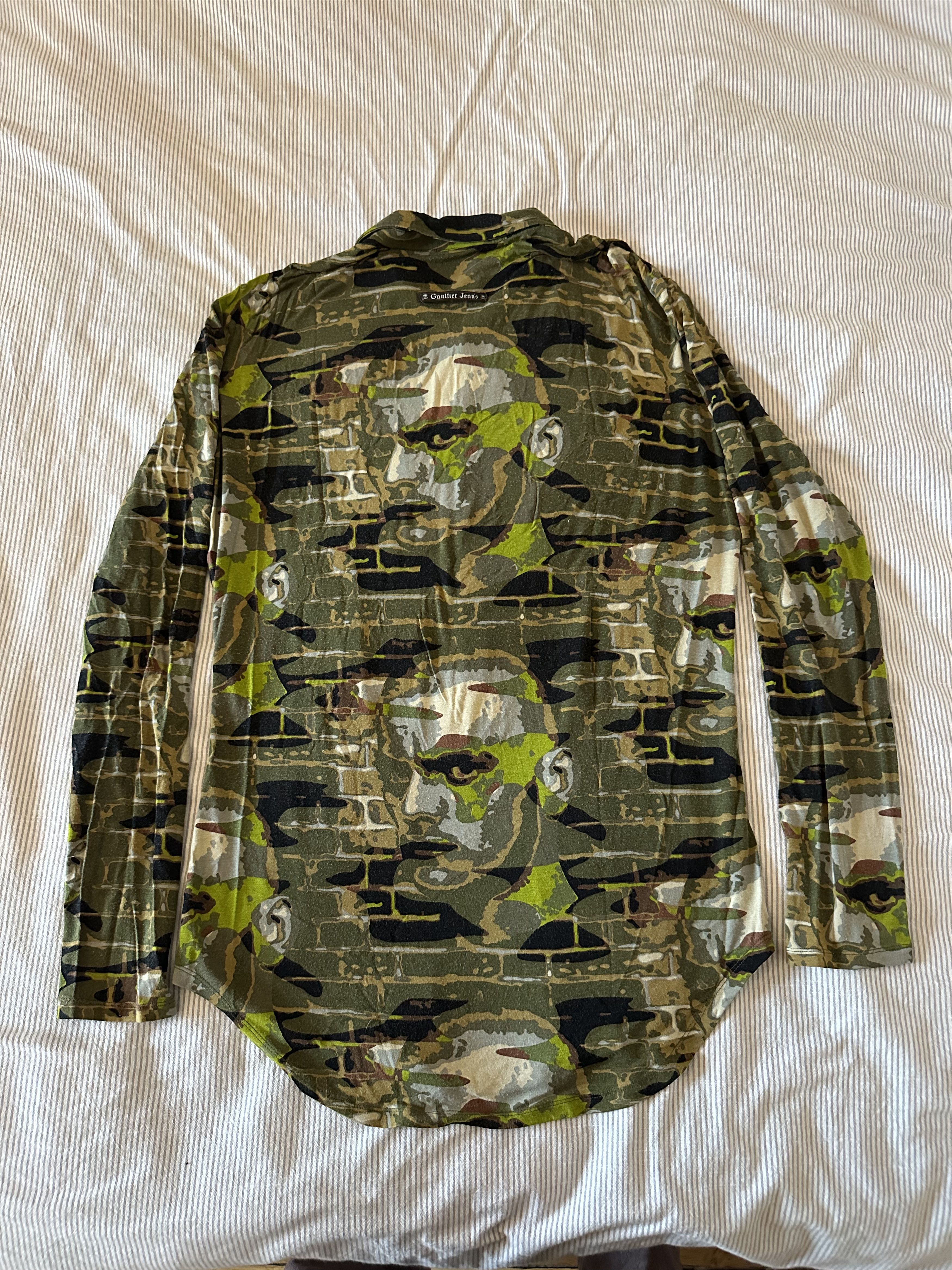 Jean Paul Gaultier JPG Jean's F/W 97 Fight Racism Shirt Size US XL / EU 56 / 4 - 3 Thumbnail