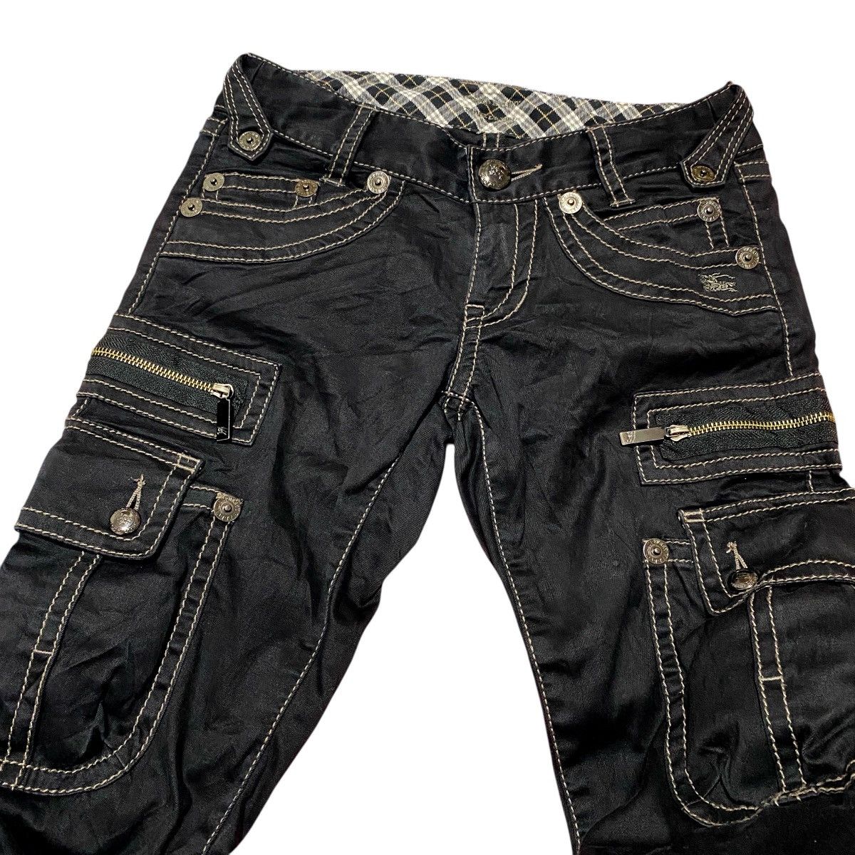 Burberry Burberry multi pocket cargo flare pants Size 28" / US 6 / IT 42 - 6 Thumbnail