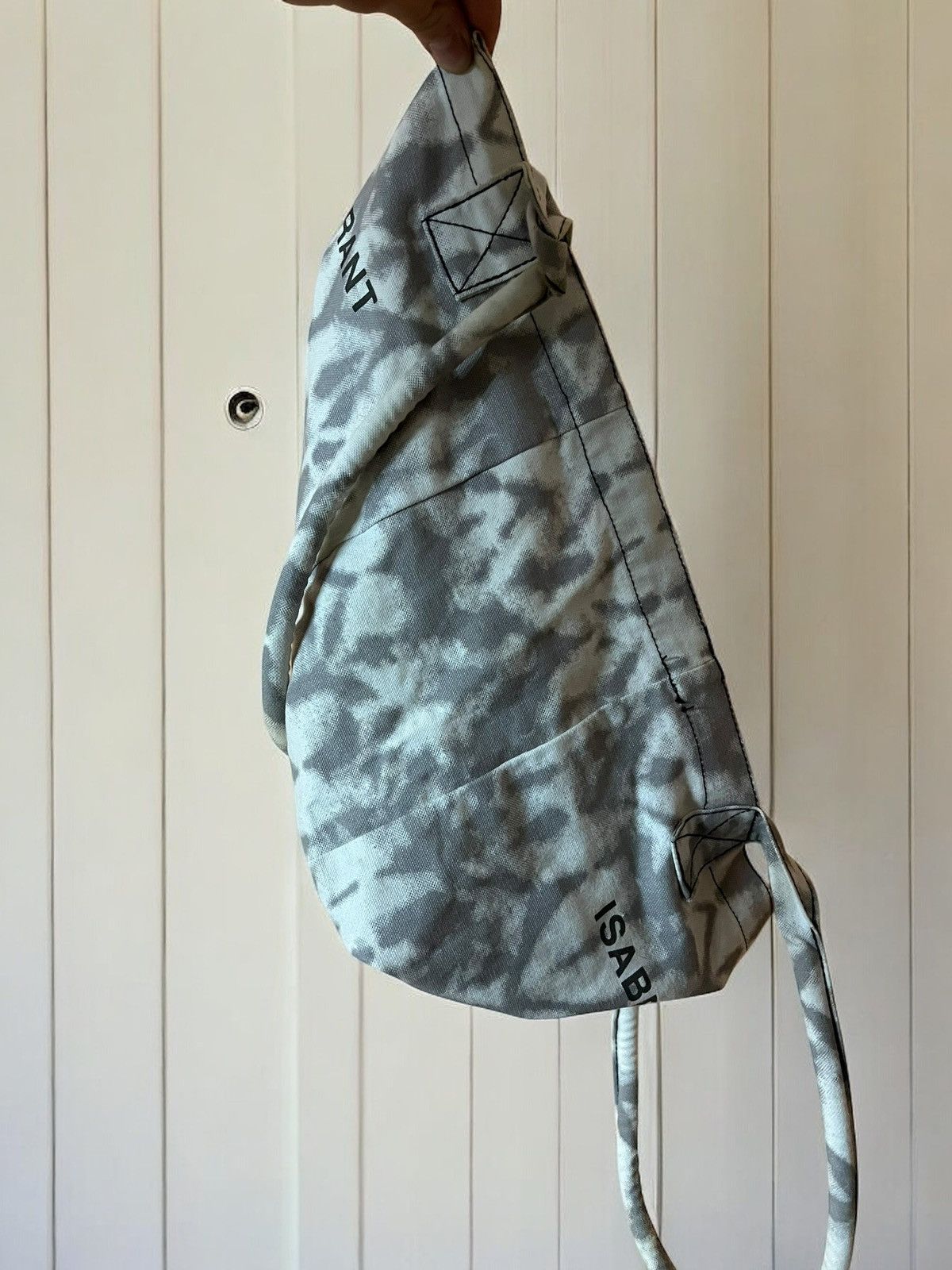 Comme des Garcons × Isabel Marant ISABEL MARANT DYED HANDBAG for H&M TWO SIDE LOGO Y2K Size ONE SIZE - 3 Thumbnail