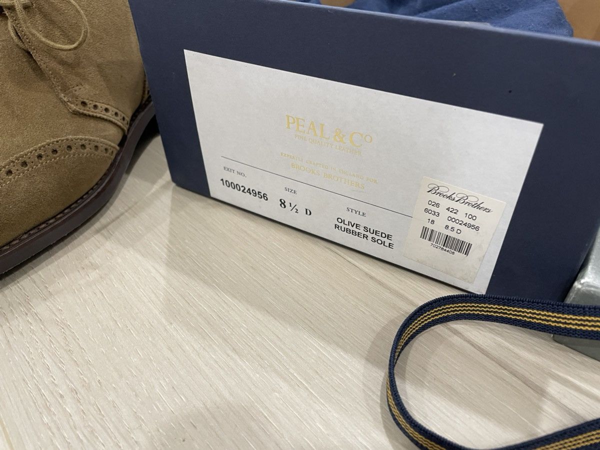 Brooks Brothers Brooks Brothers + Peal & Co Olive Suede Chukka Boot - 8.5D Size US 8.5 / EU 41-42 - 6 Thumbnail