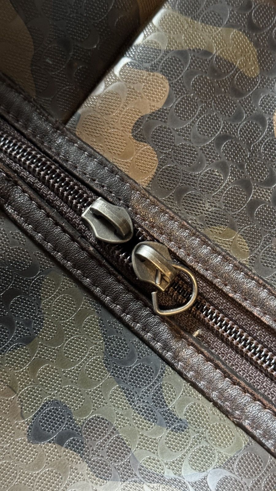 Coach Coach Camo Duffle Bag Size ONE SIZE - 9 Thumbnail
