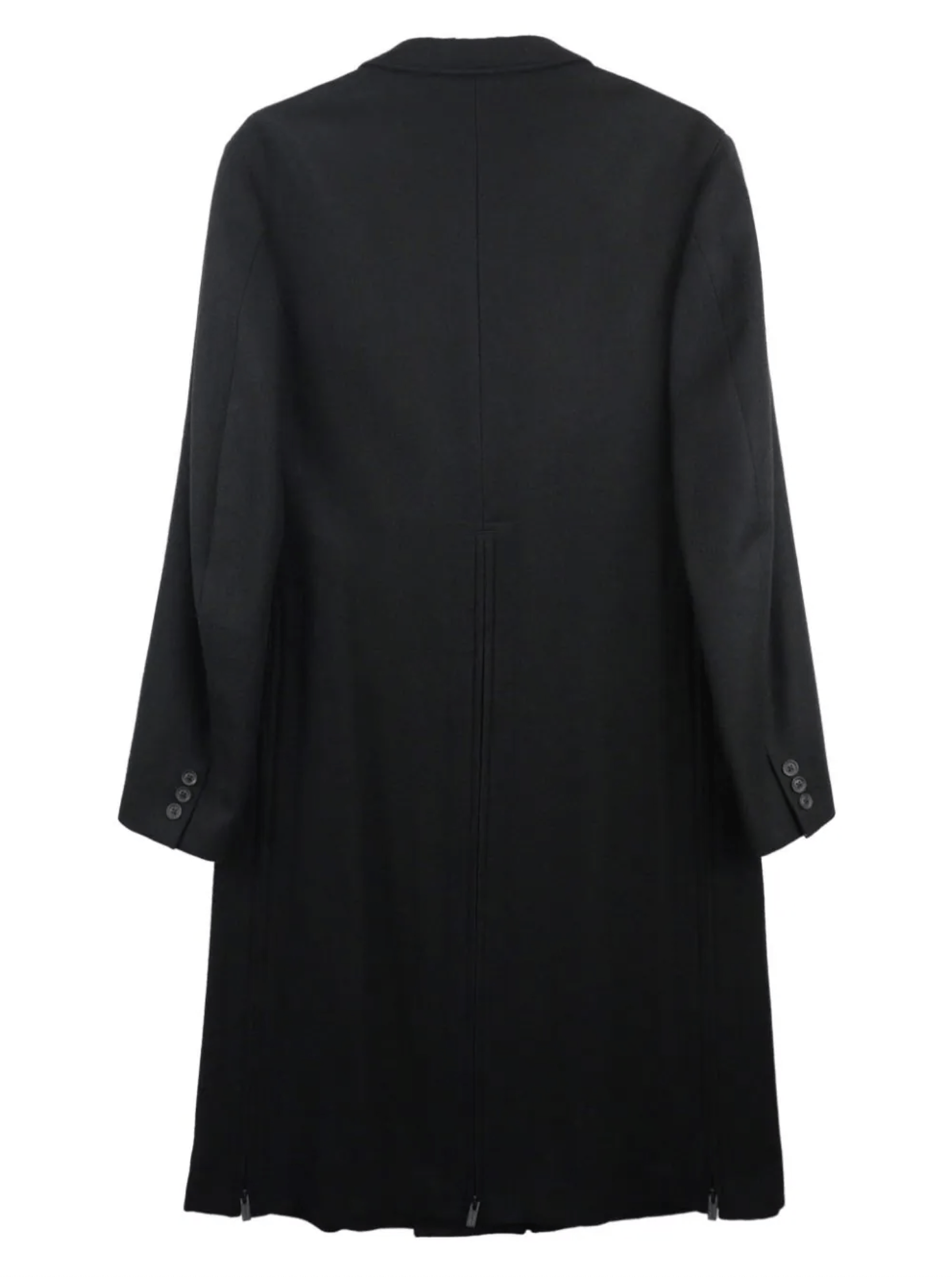Yohji Yamamoto Yohji Yamamoto Pour Homme CENTER F Double Breasted LONG JKT Size US S / EU 44-46 / 1 - 9 Thumbnail