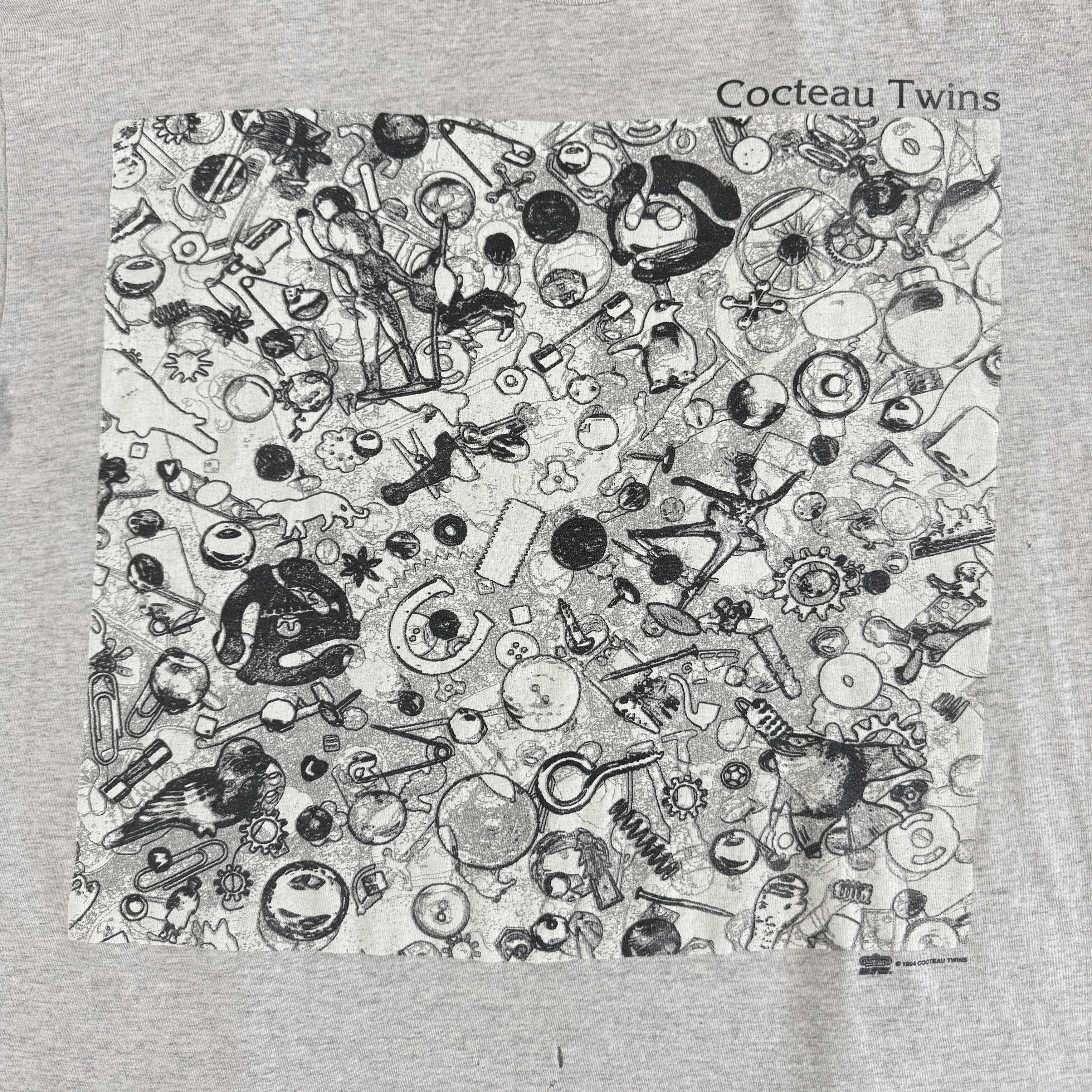 Vintage Vintage 90s Cocteau Twins 'Four Calendar Cafe' Shirt Size US XL / EU 56 / 4 - 3 Thumbnail