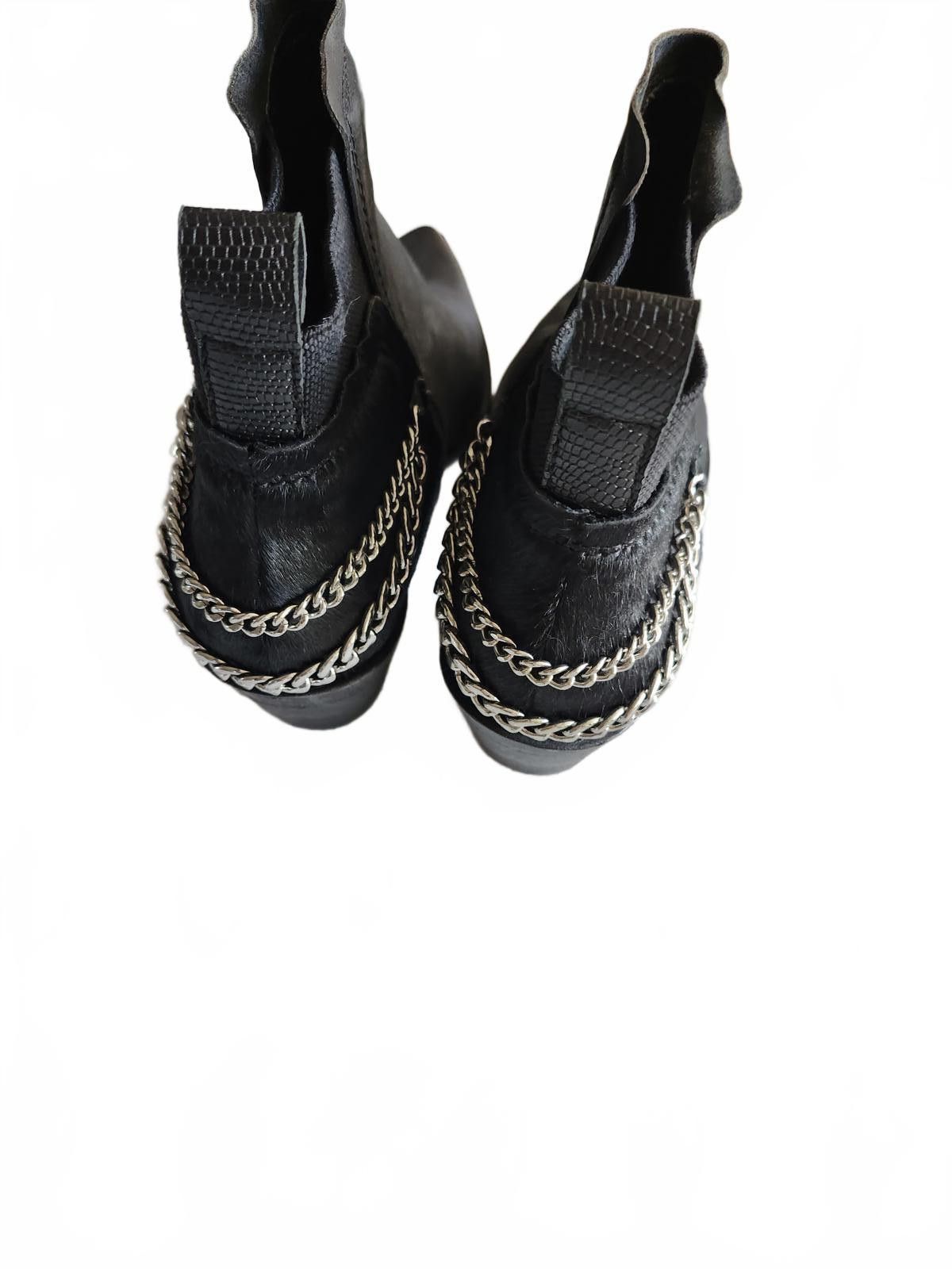 Designer Dolce Vita black ankle boots Size US 8.5 / IT 38.5 - 4 Thumbnail