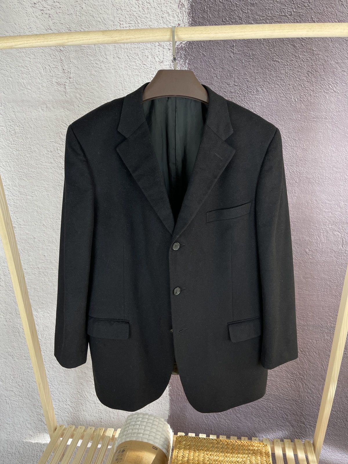 Ermenegildo Zegna Ermenegildo Zegna Soft silk wool cashmere 3 button blazer Size 46R - 2 Thumbnail