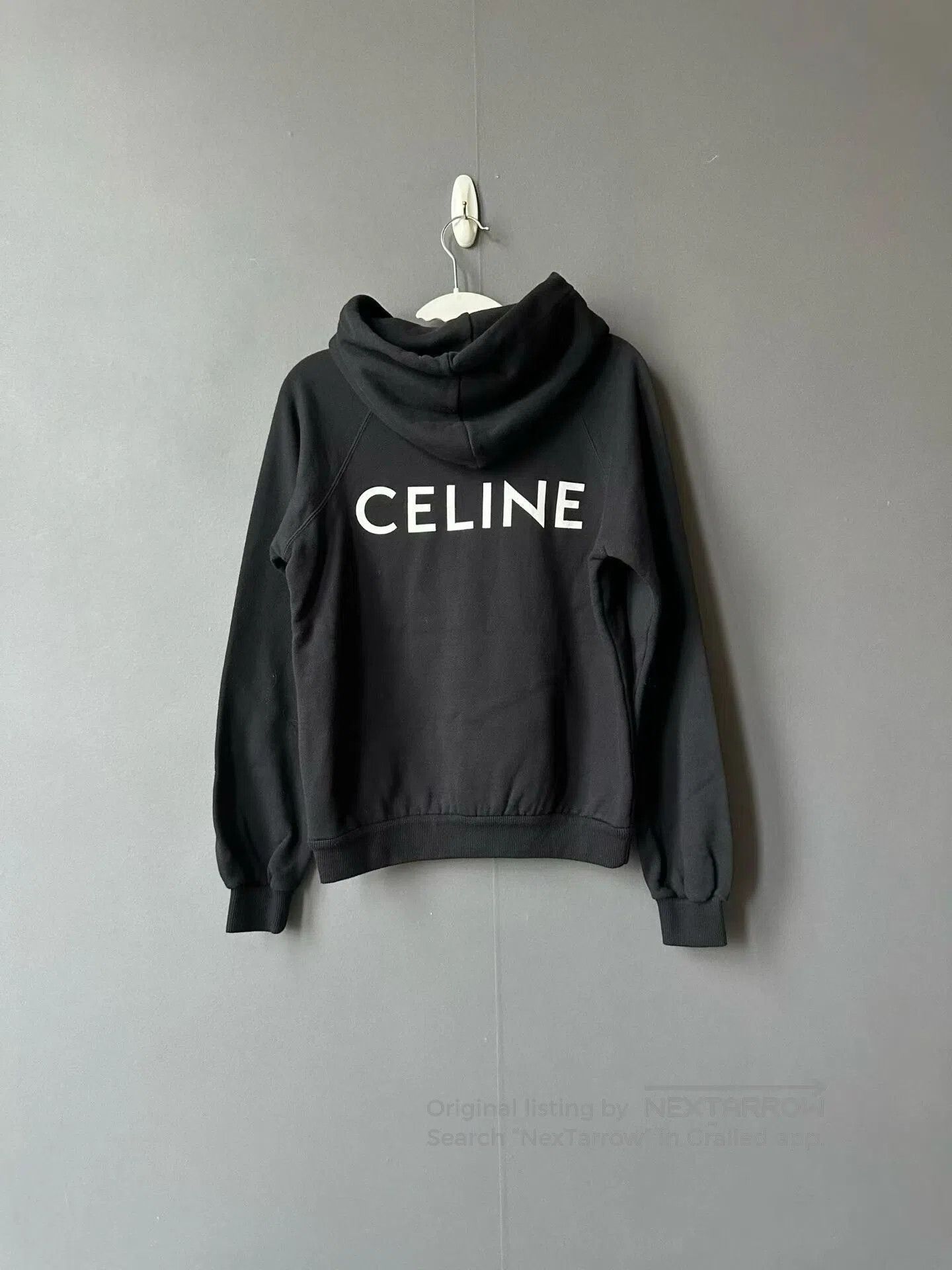 Celine Celine Back Logo Hoodie. Size S / US 4 / IT 40 - 2 Thumbnail
