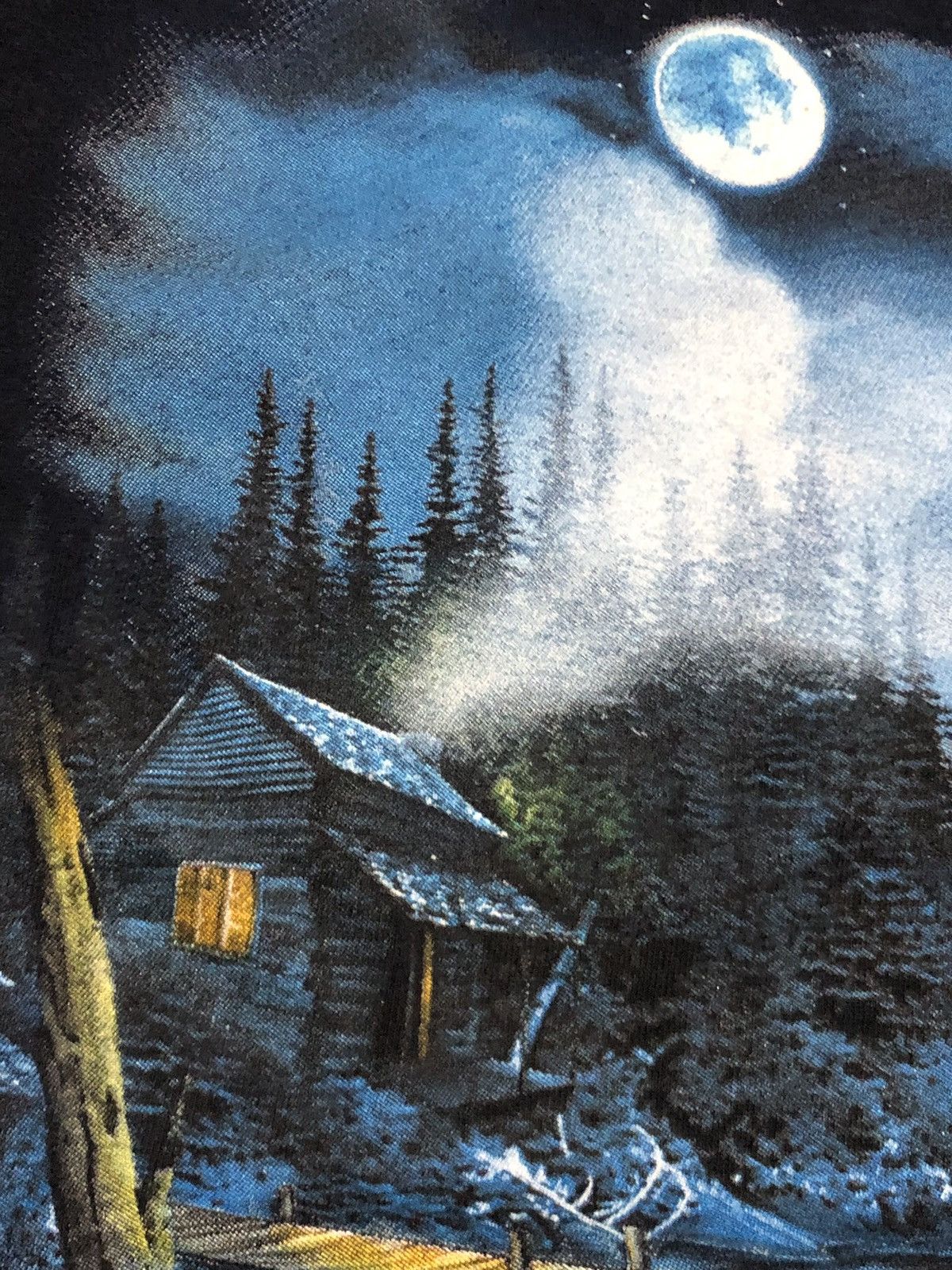 Vintage Vtg 90s Lake Catherine State Park Mural Tee Size US L / EU 52-54 / 3 - 3 Thumbnail