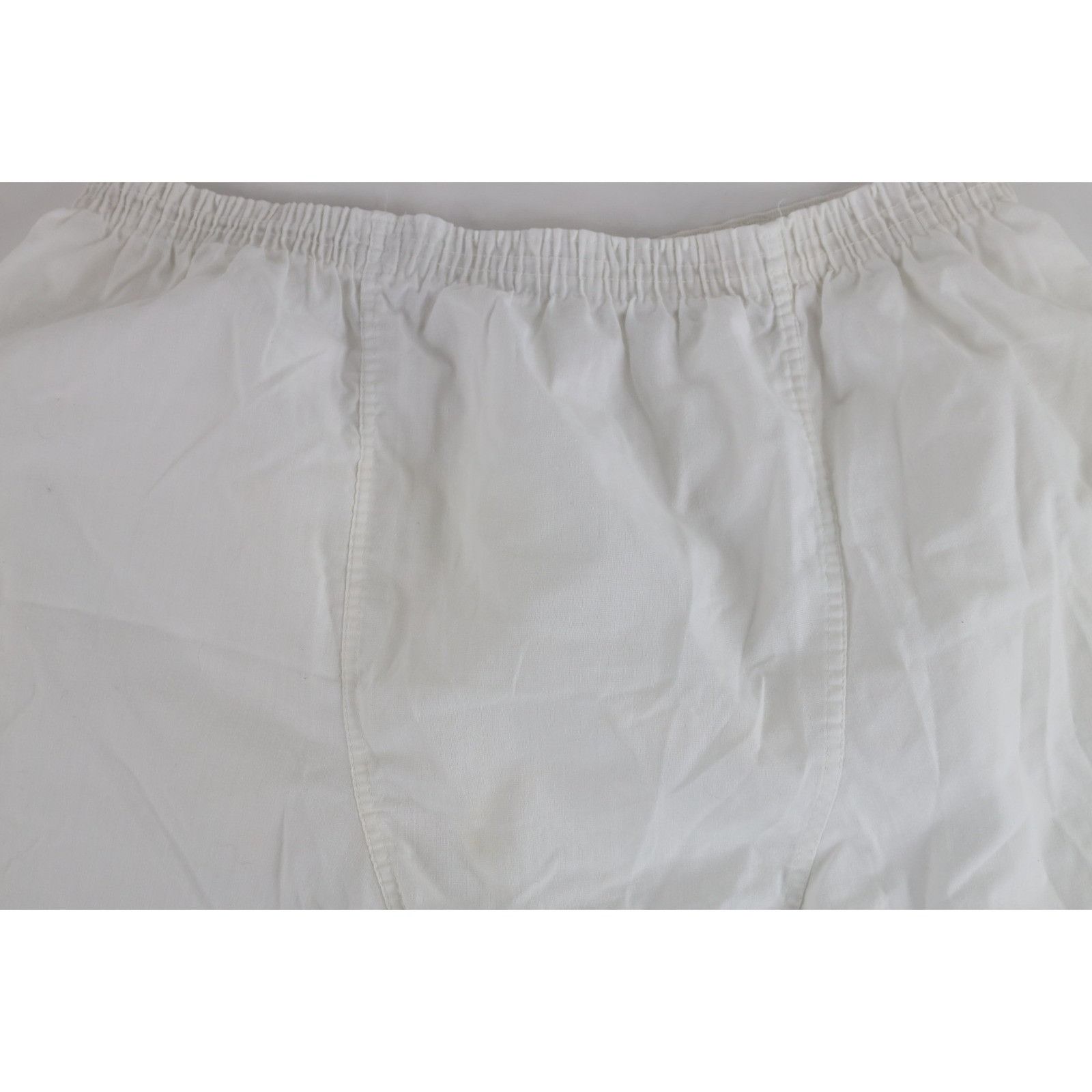 Vintage Vintage 60s 70s Blank Sheer Sleep Night Boxers Shorts White Size US 36 / EU 52 - 8 Thumbnail