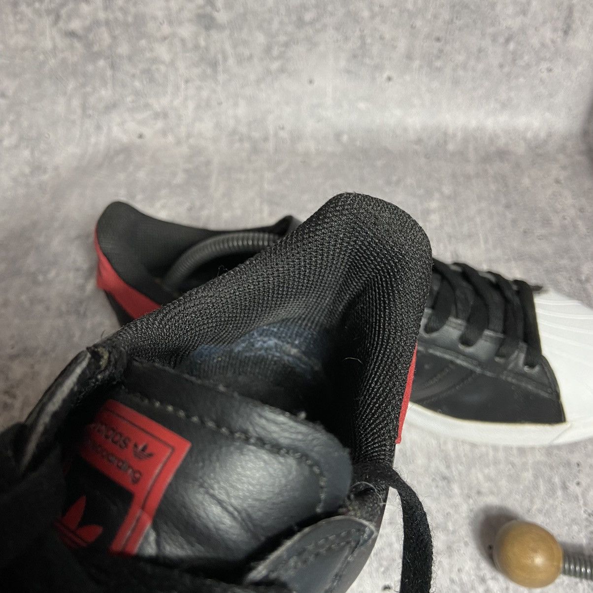 Adidas × Vintage 📌 Crazy Adidas Superstar Skateboarding Shoes Size US 7 / EU 40 - 7 Thumbnail