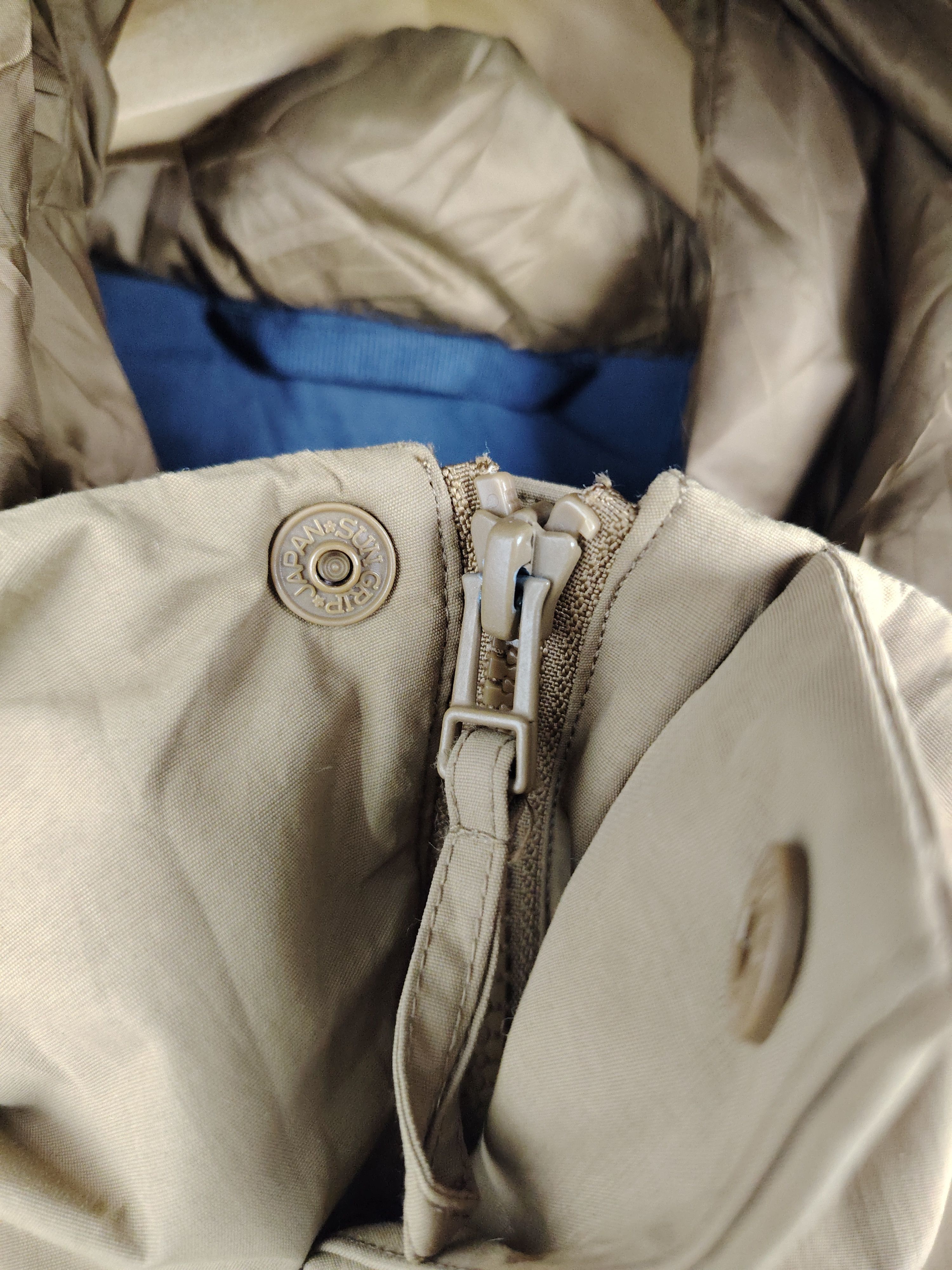 Vintage Uniqlo Sunfaded Hooded Bomber Jacket