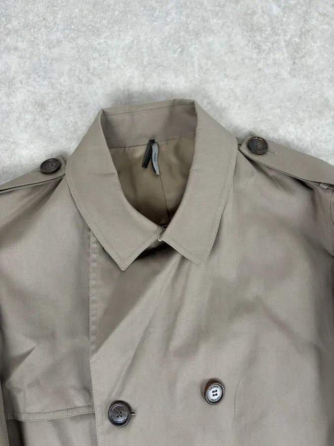 Dior 2010s Dior Beige Classy Double-Breasted Trench Coat by Kris Van Assche Size US L / EU 52-54 / 3 - 4 Thumbnail