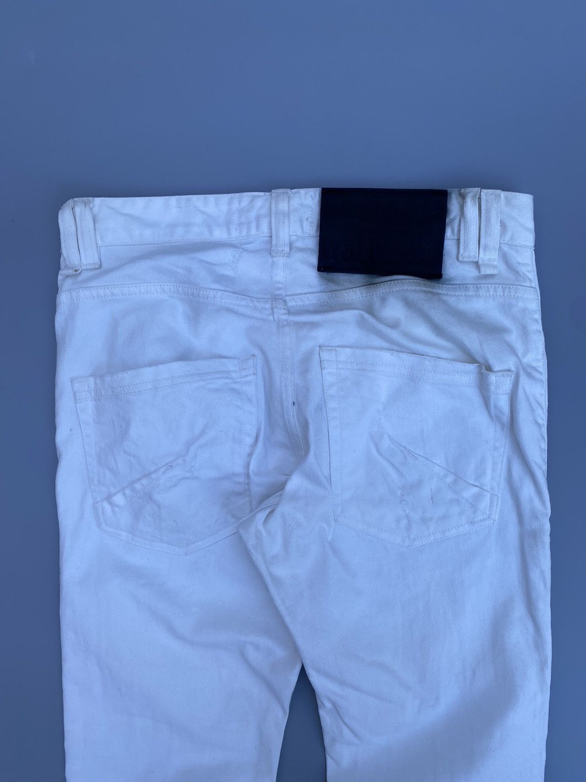 John Galliano S/S 2011- Distressed Denim Pants Size US 32 / EU 48 - 9 Thumbnail