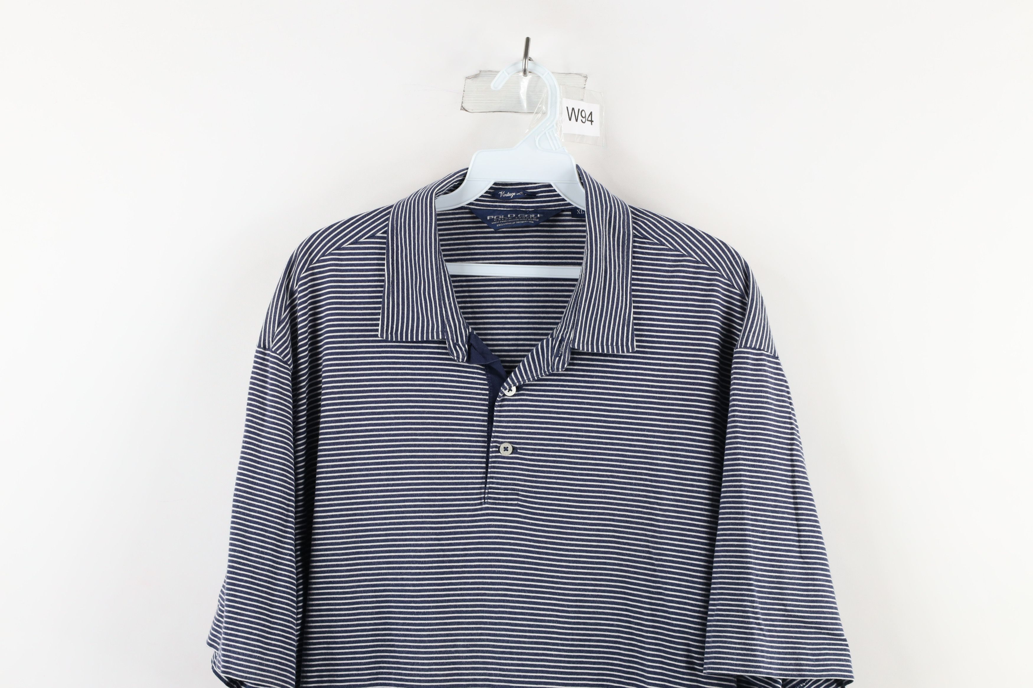 Ralph Lauren Polo Golf Ralph Lauren Lisle Monogram Collared Polo Shirt Size US XL / EU 56 / 4 - 2 Thumbnail