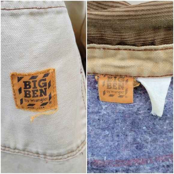 Wrangler Vintage 90s y2k Wrangler Blanket Lined Distressed Thrashed T Size US XXL / EU 58 / 5 - 8 Thumbnail