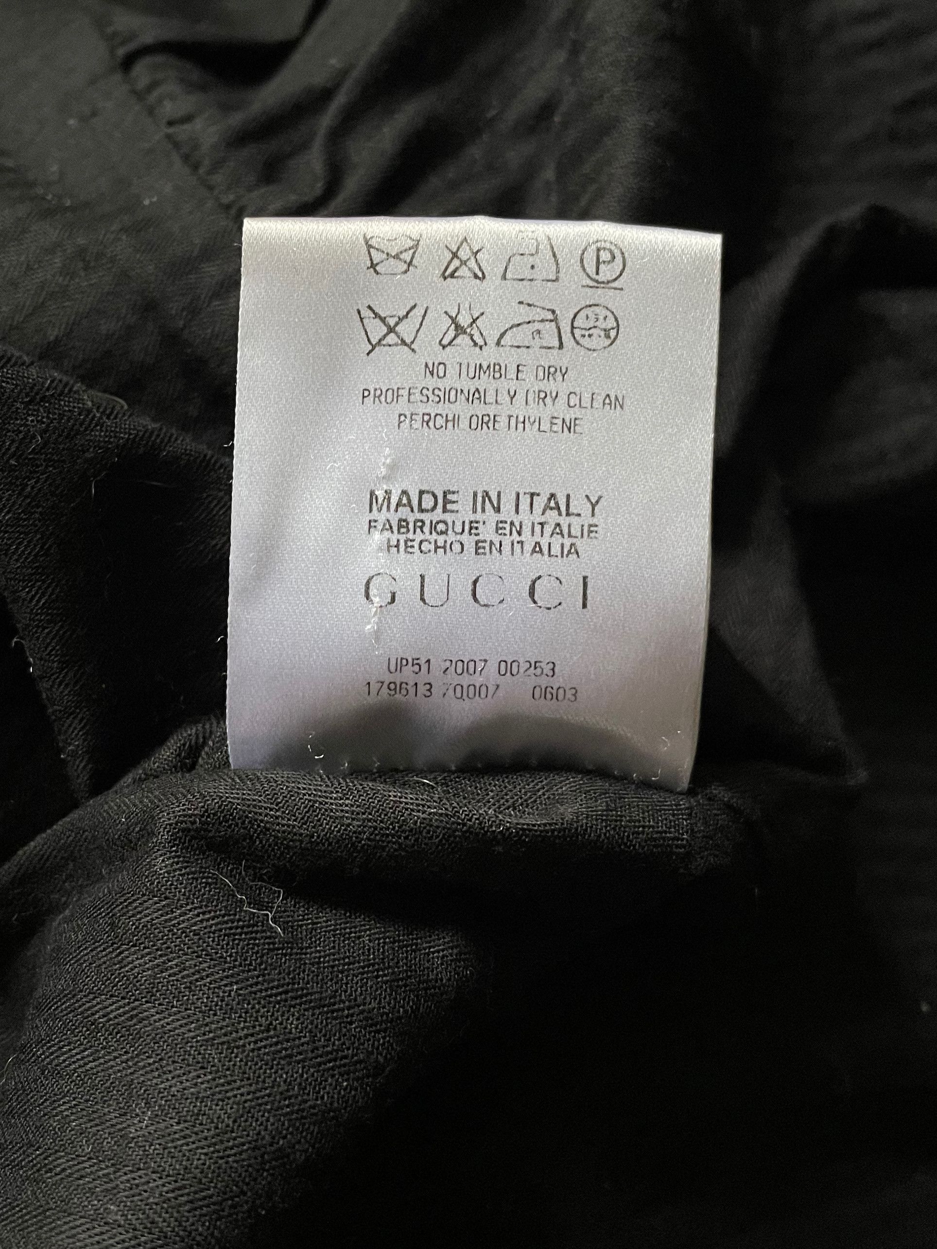 Gucci Vintage Gucci Black Velvet Corduroy Trench Coat Jacket Size L / US 10 / IT 46 - 18 Thumbnail