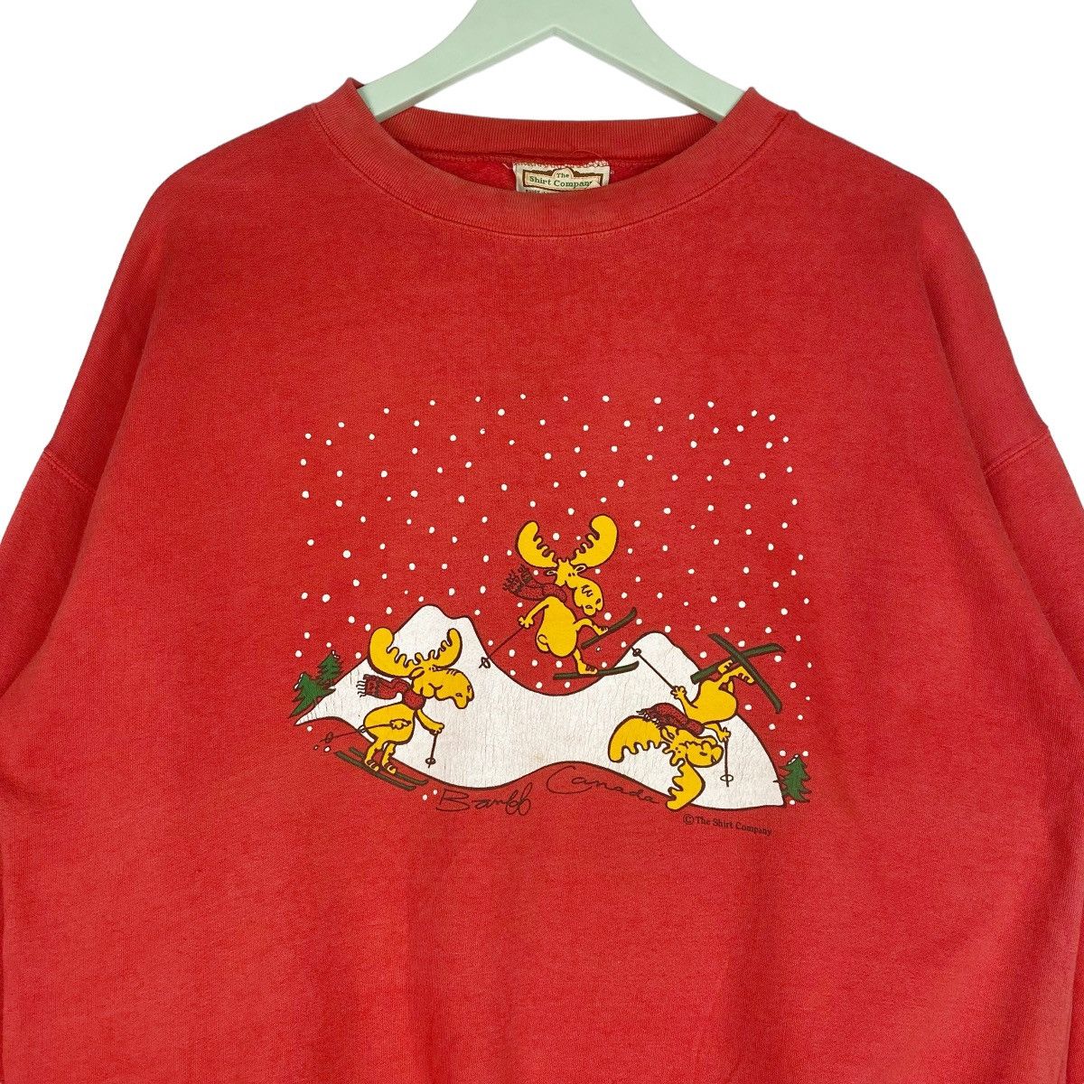 Designer × Vintage Banff Canada Sweatshirt Crewneck Pullover Jumper Size US L / EU 52-54 / 3 - 2 Thumbnail