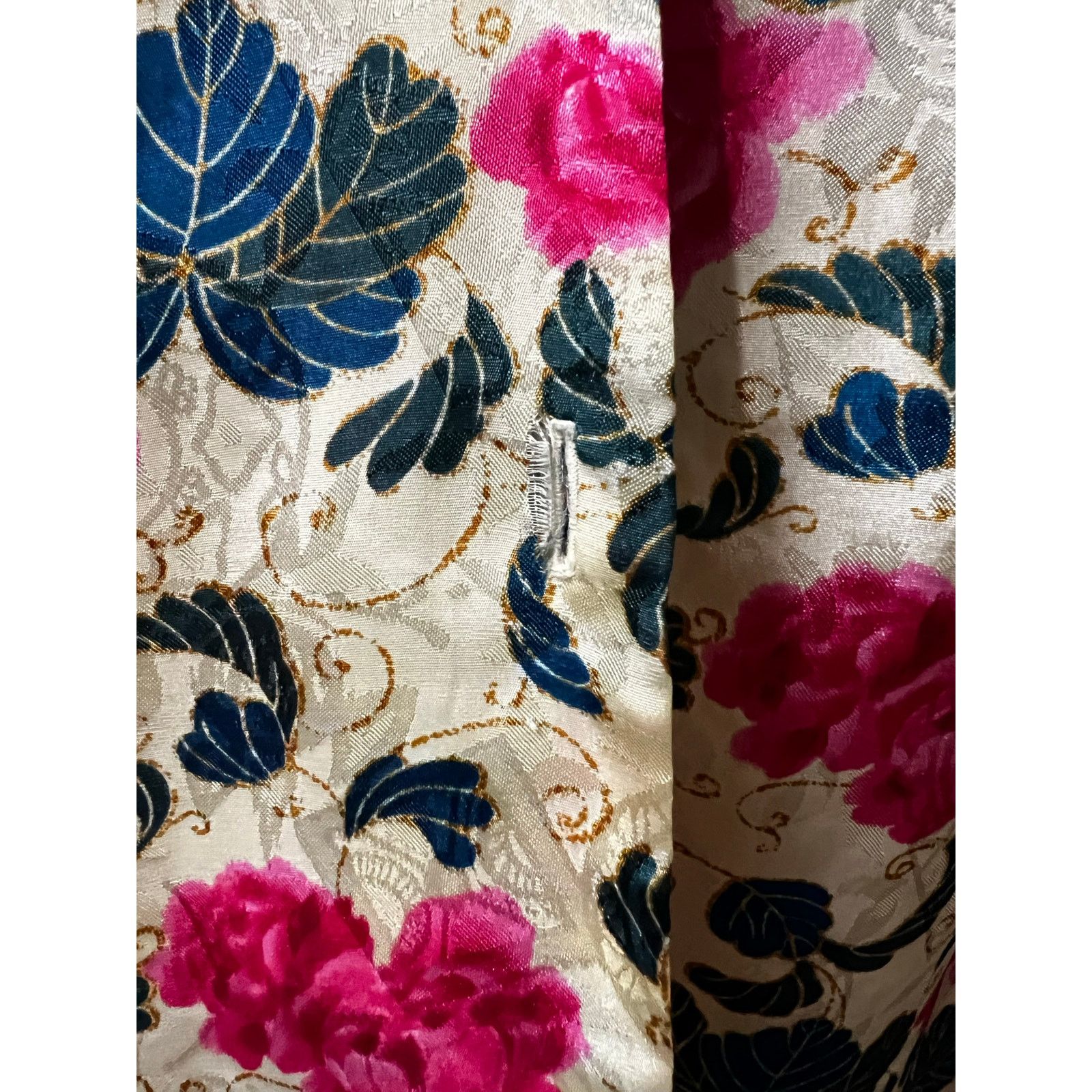Victoria's Secret Gold Label vintage Satin Floral Pajama Top night shirt M Size M / US 6-8 / IT 42-44 - 7 Thumbnail