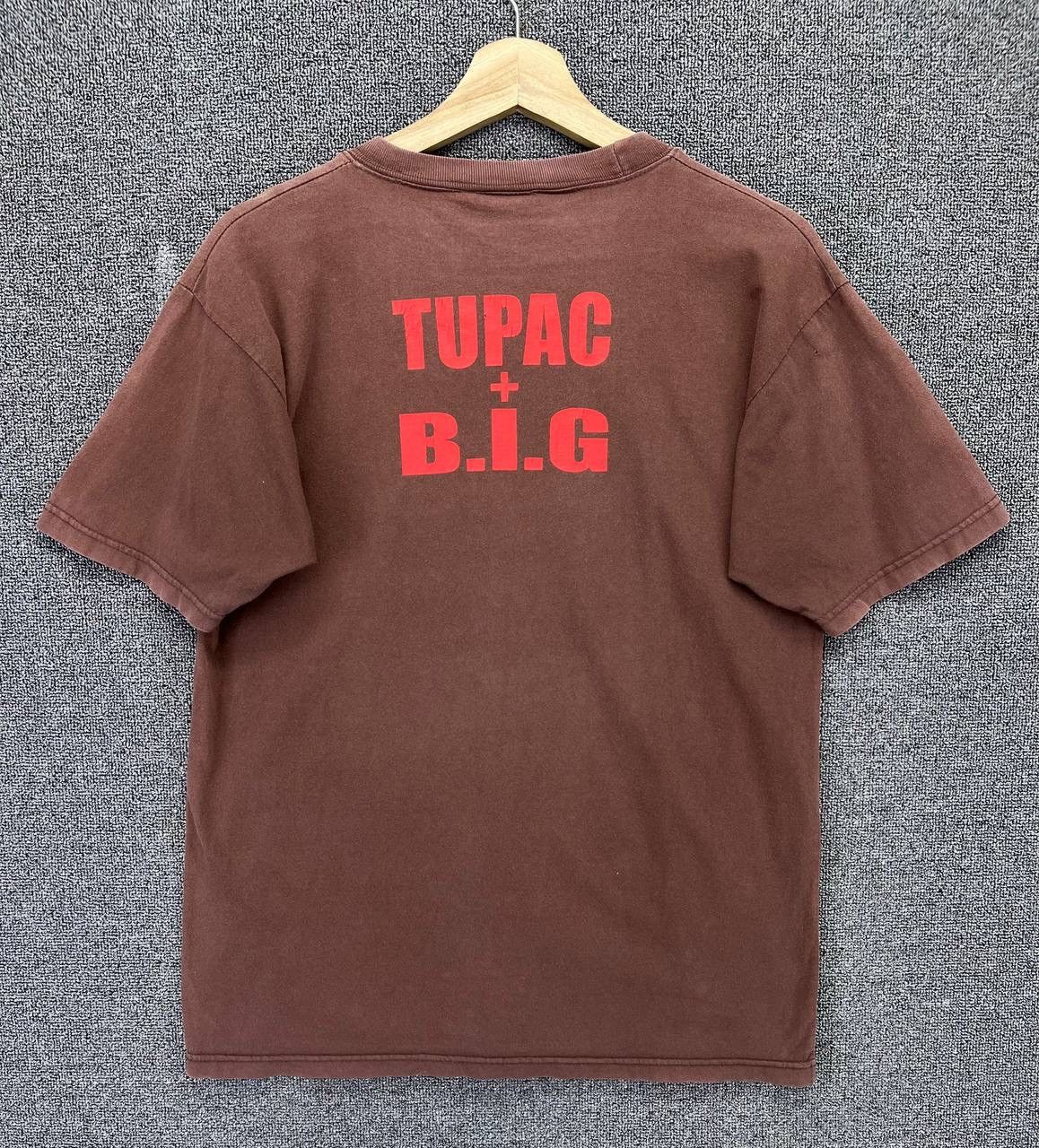 Band Tees Vintage Tupac Shakur x The Notorious Big Rapp Tees T Shirts Size US M / EU 48-50 / 2 - 9 Thumbnail