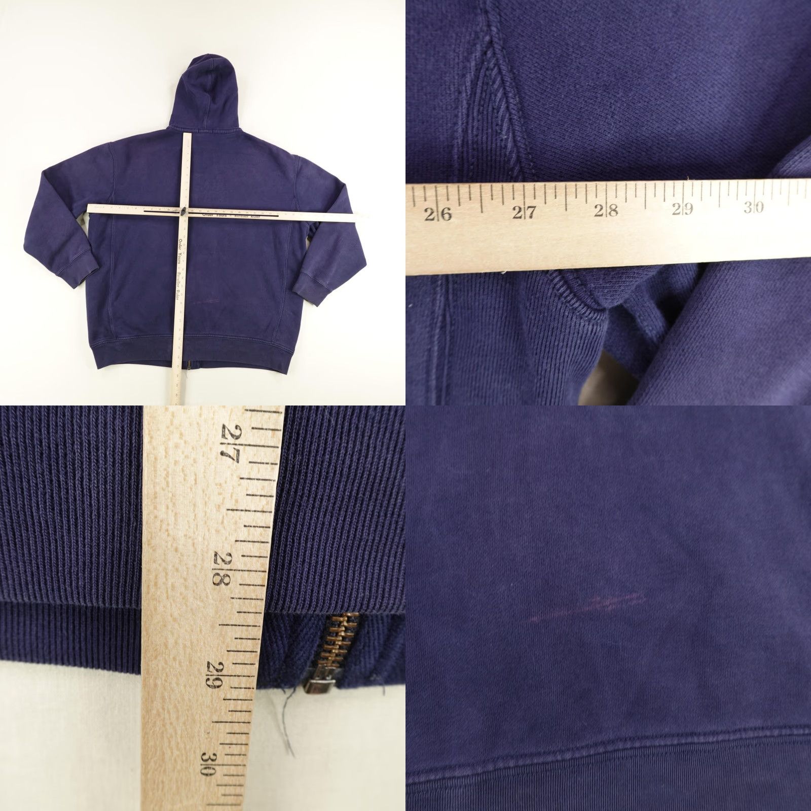 Polo Ralph Lauren Polo Ralph Lauren Hoodie Mens 2XL Tall Blue Thermal Lined Sweatshirt Zip Up ^ Size US XXL / EU 58 / 5 - 8 Thumbnail