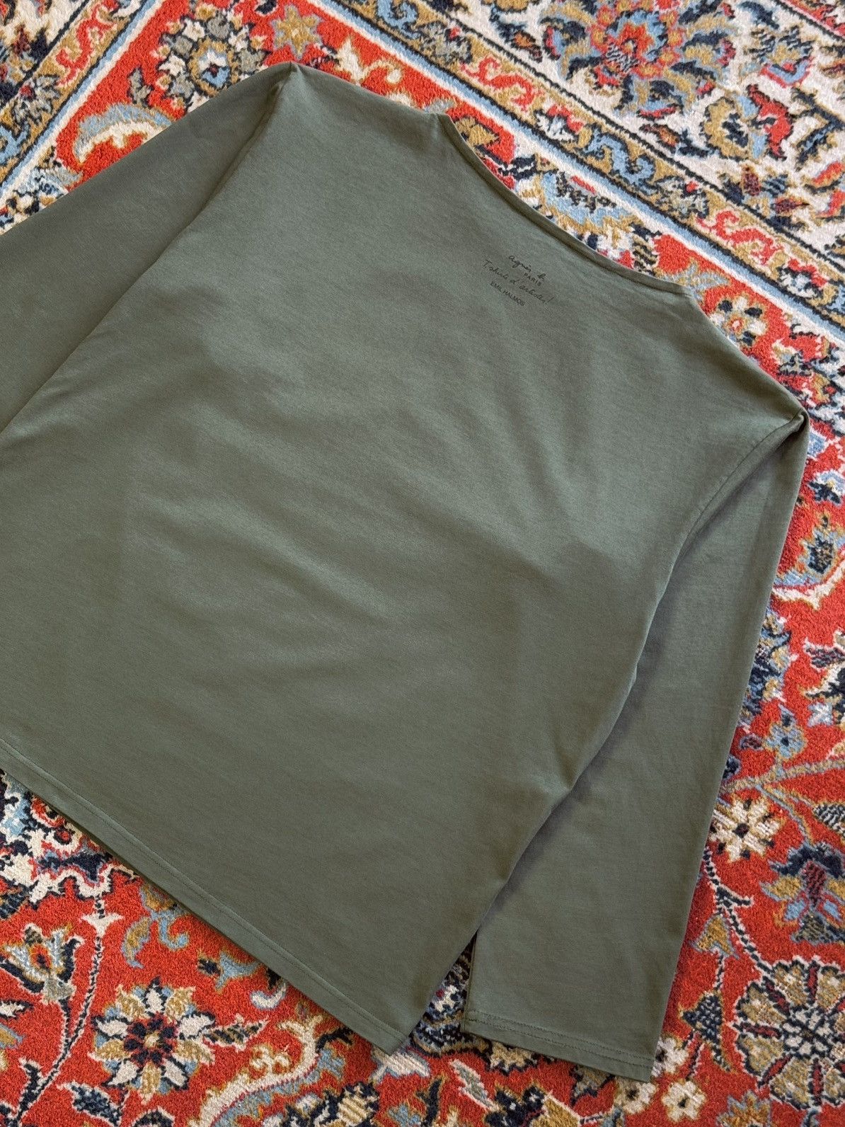 agnes b. Agnes B Emil Halmos Artist Boxy Fit Bowie Long Sleeve Tee Size US M / EU 48-50 / 2 - 12 Thumbnail