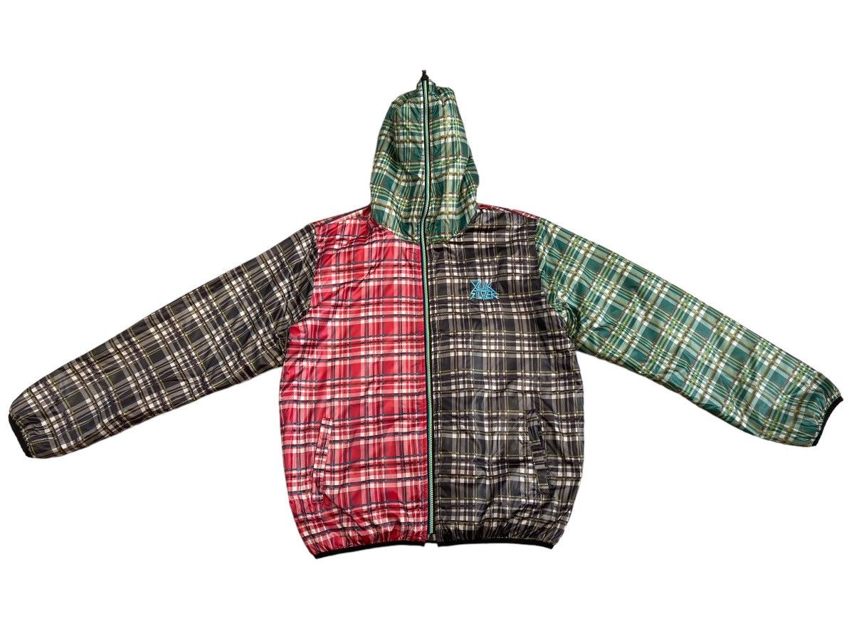 Quiksilver Vintage 2000s Quiksilver Multi Colour Reversible Puffer hood Size US XL / EU 56 / 4 - 3 Thumbnail