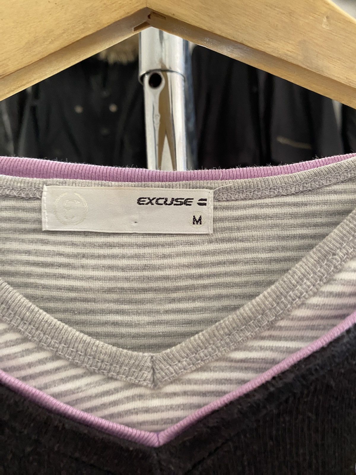 If Six Was Nine Japanese Excuse Poem Double Layer Long Slevee Tee Size US M / EU 48-50 / 2 - 8 Thumbnail