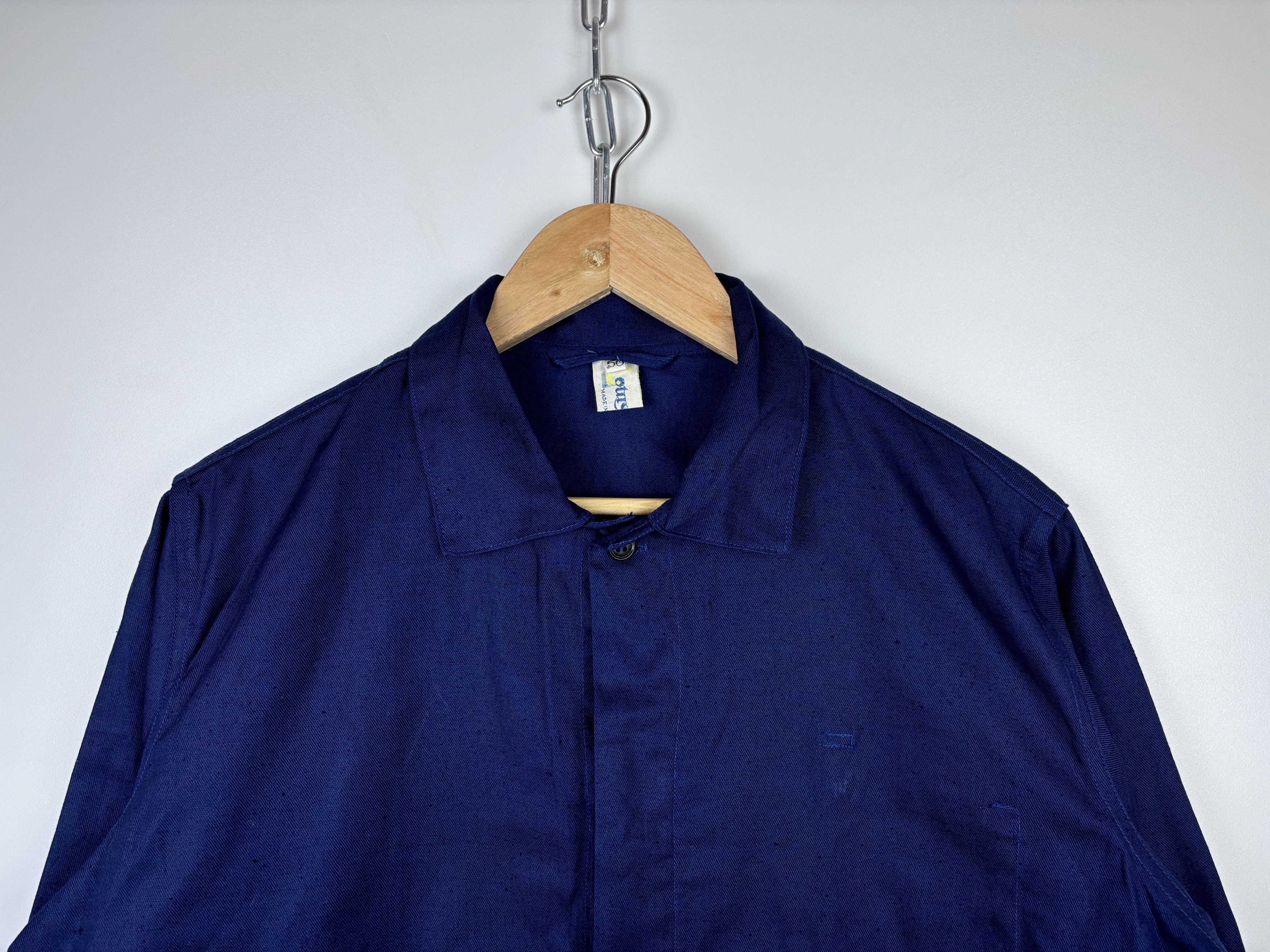Le Laboureur × Vintage Vintage Lotus Vietnamese Work Jacket Workwear Chore Jacket Size US M / EU 48-50 / 2 - 3 Thumbnail