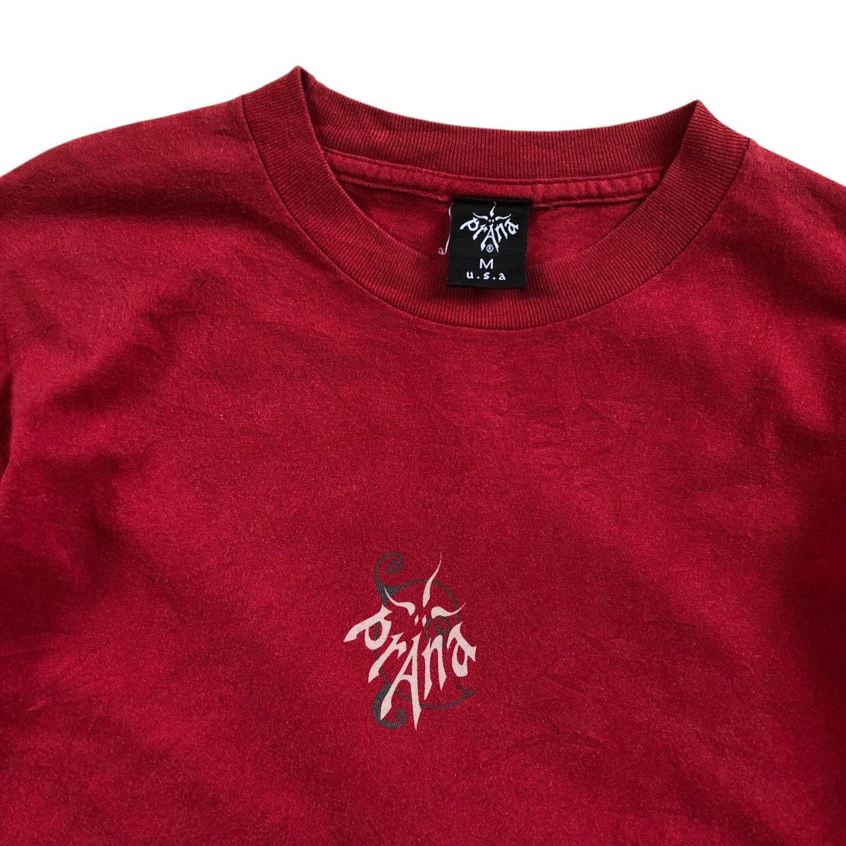 Vintage PRANA Rare big Back Logo T-Shirt Size US M / EU 48-50 / 2 - 5 Thumbnail