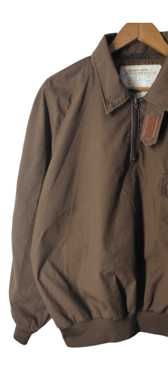 Vintage VINTAGE MFG BY BLAUER MFG.CO BOSTON ARMY JACKET Size US XL / EU 56 / 4 - 4 Thumbnail