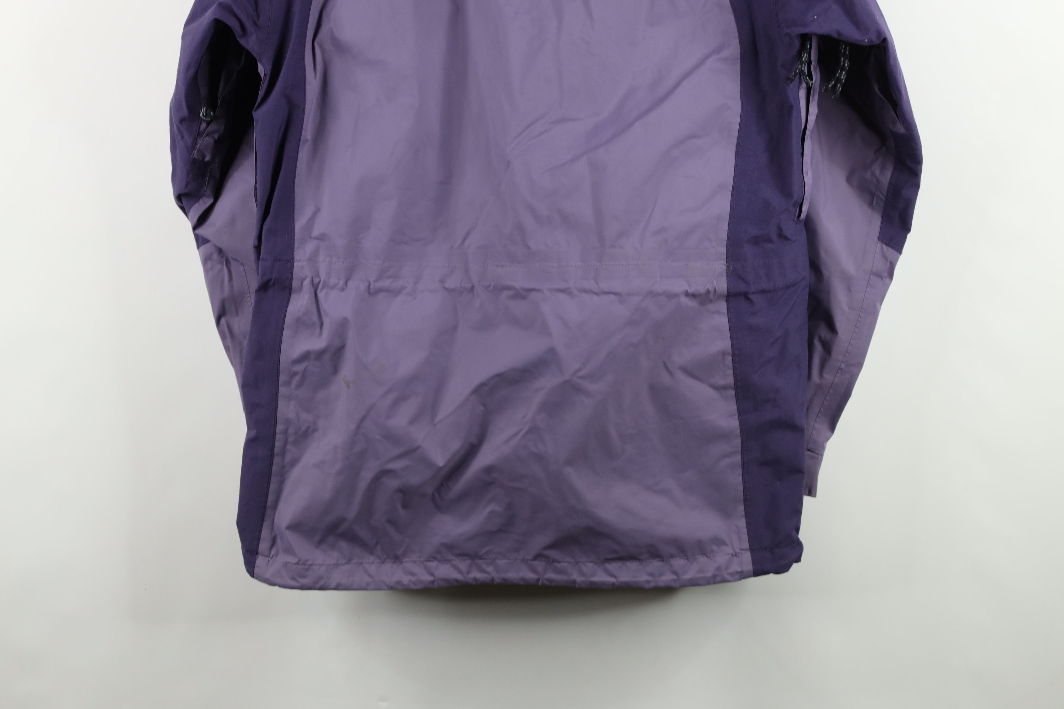 The North Face × Vintage Vintage 90s The North Face Goretex Hooded Jacket Purple Size S / US 4 / IT 40 - 17 Thumbnail