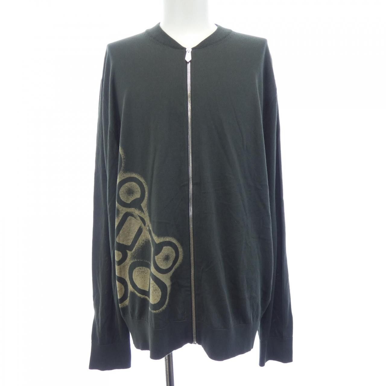 Hermes Hermes Hermes Wool Cardigan XL Knitwear Textile Tops DUTY FREE for USA Size ONE SIZE - 1 Thumbnail
