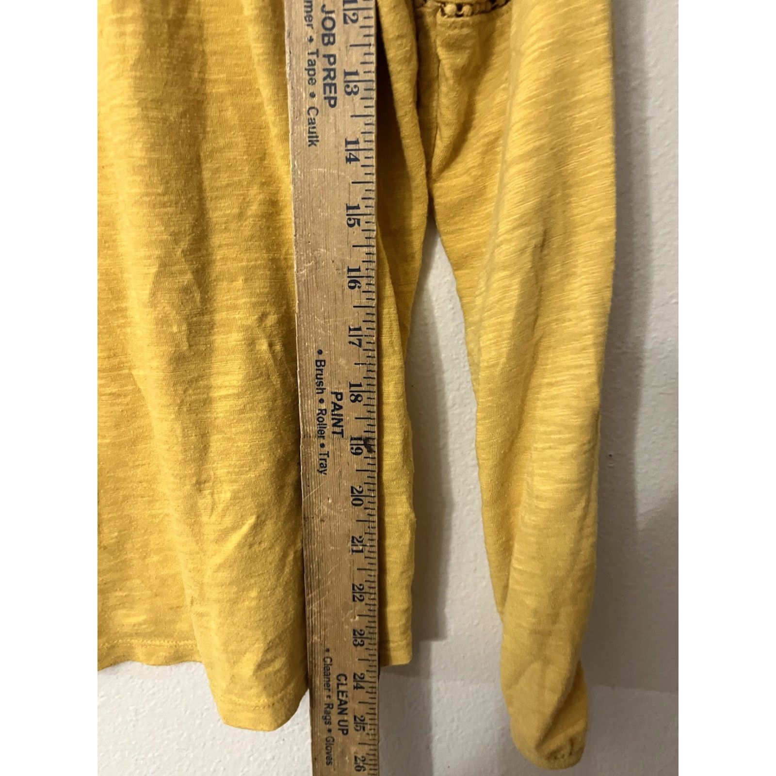 Old Navy VINTAGE Old Navy Long Sleeve Blouse Women's XXL Yellow Shirt Casual 2000s Size XXL / US 16-18 / IT 52-54 - 4 Thumbnail