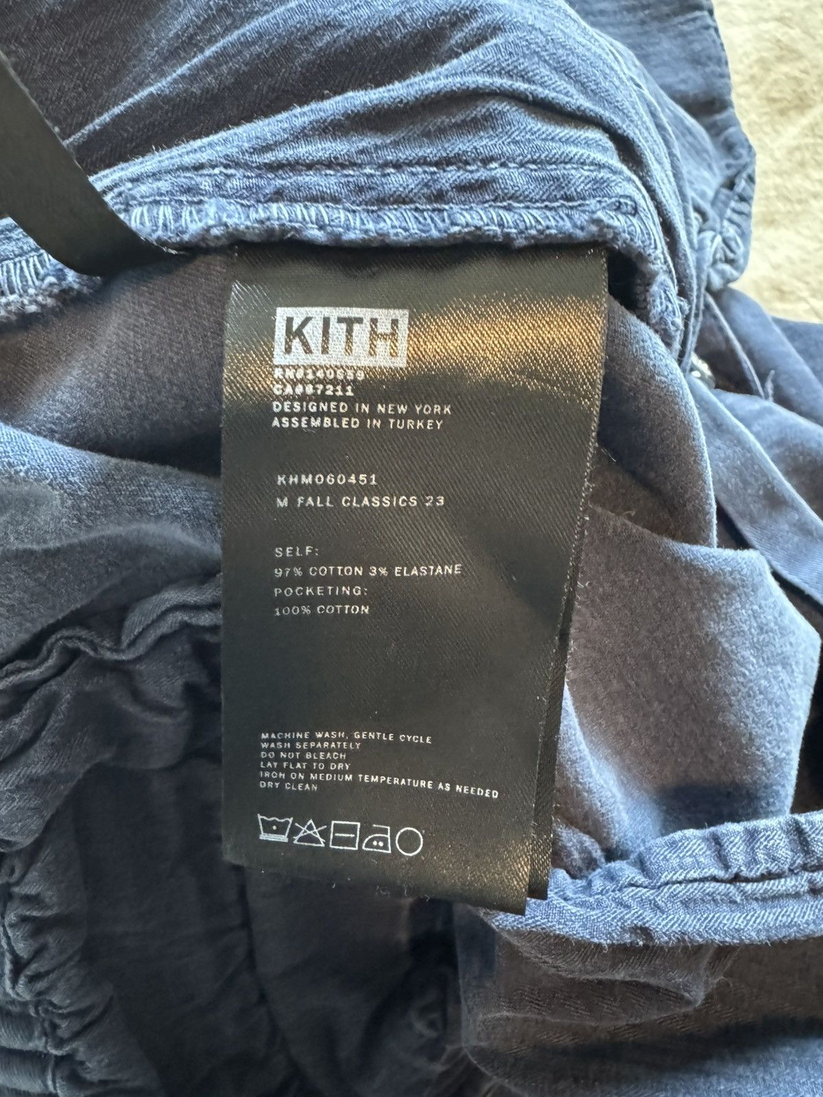Kith Kith Cotton Elmhurst Pants - Nocturnal Size US 30 / EU 46 - 4 Thumbnail