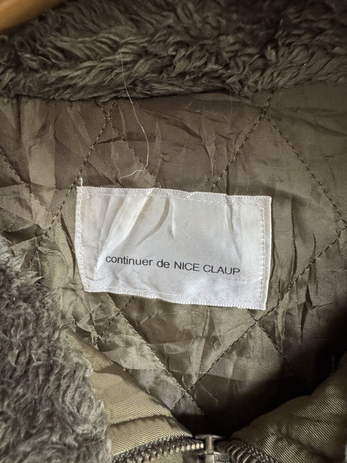 Japanese Brand Y2K 00’S ARCHIVE FLIGHT JACKET BY CONTINUER DE NICE CLAUP Size US L / EU 52-54 / 3 - 6 Thumbnail