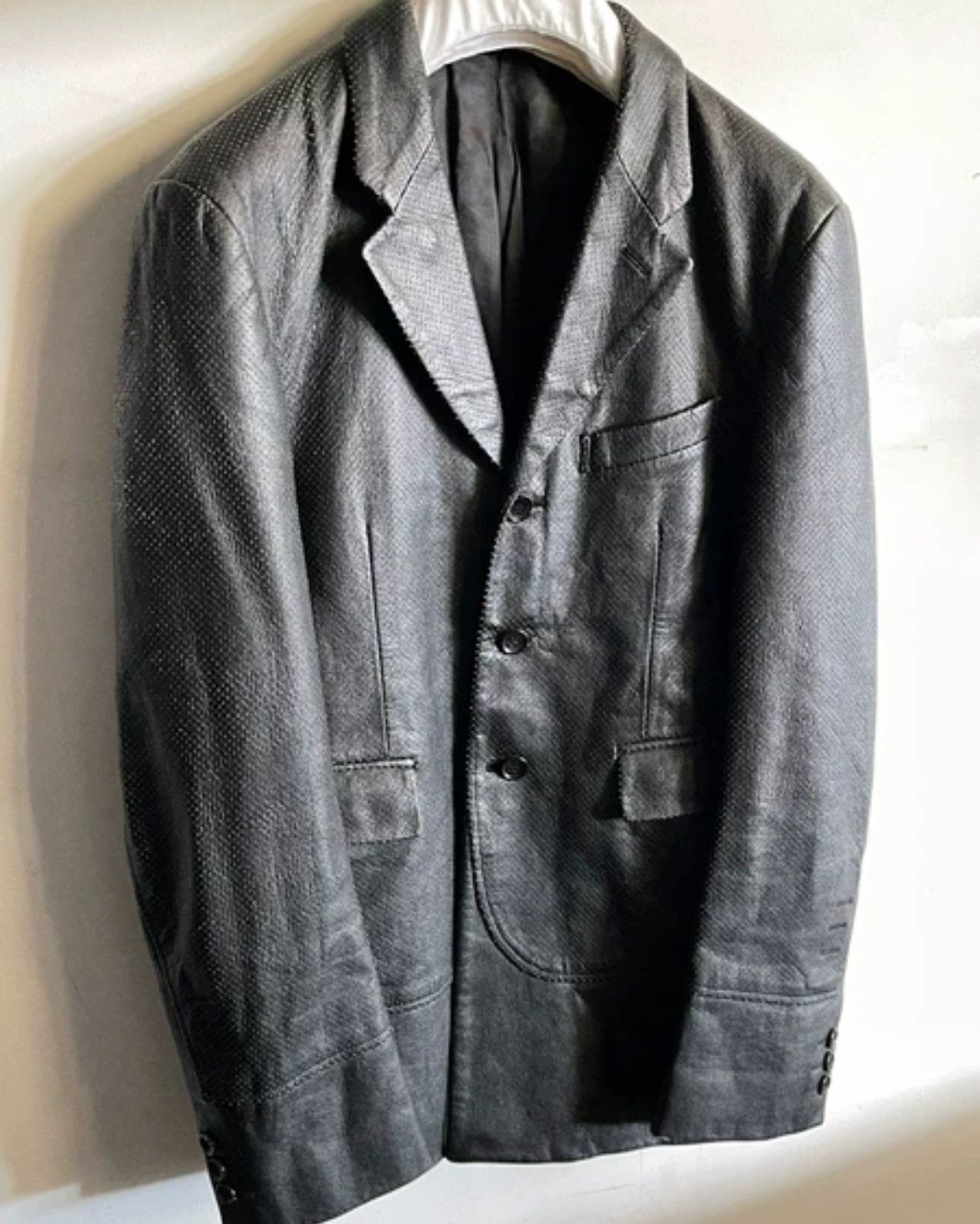 Comme des Garcons Comme des Garçons leather suit leather coat -2505 Size US M / EU 48-50 / 2 - 4 Thumbnail