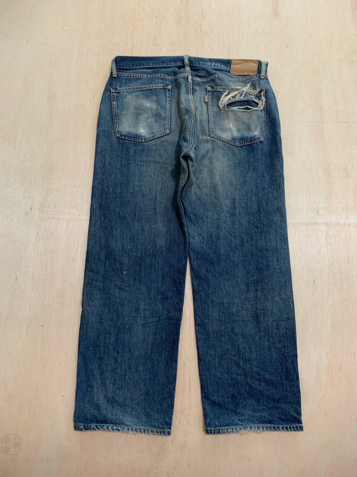 Vintage JPN Distressed Denim Jeans