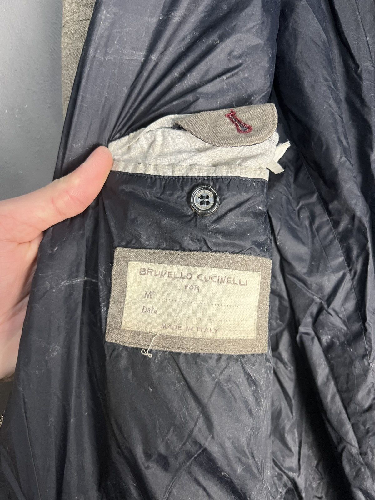 Brunello Cucinelli Brunello Cucinelli Wool Puffer Jacket Winter Size US L / EU 52-54 / 3 - 16 Thumbnail