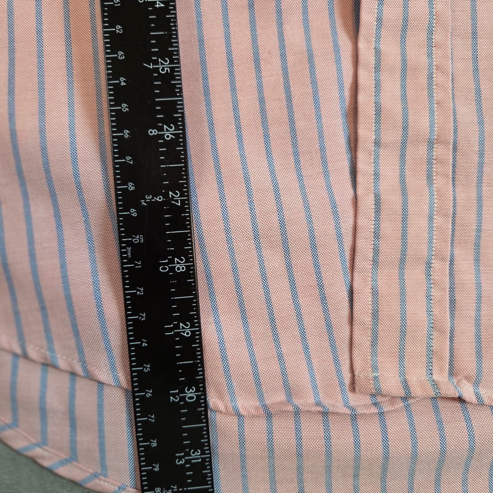 L.L. Bean Vintage L.L. Bean USA Stripe Shirt 16-35 Size US M / EU 48-50 / 2 - 7 Thumbnail