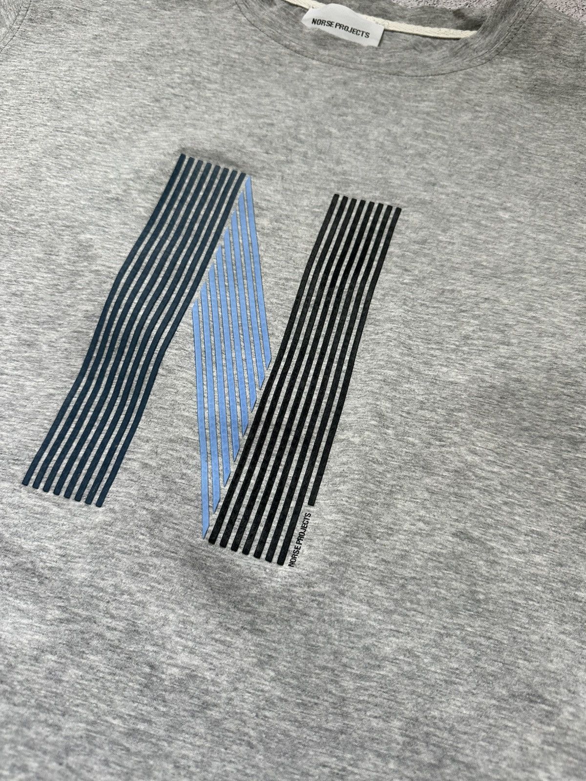 Norse Projects Norse Project T-shirt N Logo Centre Gray Size US M / EU 48-50 / 2 - 5 Thumbnail