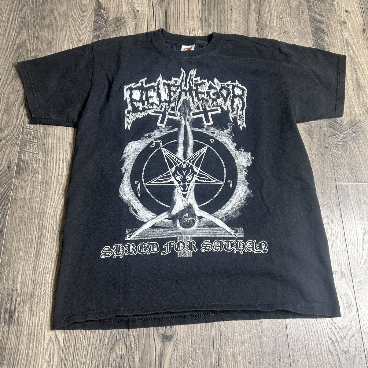 Band Tees Vintage belphegor shred for satan metal band tee shirt Size US L / EU 52-54 / 3 - 1 Thumbnail