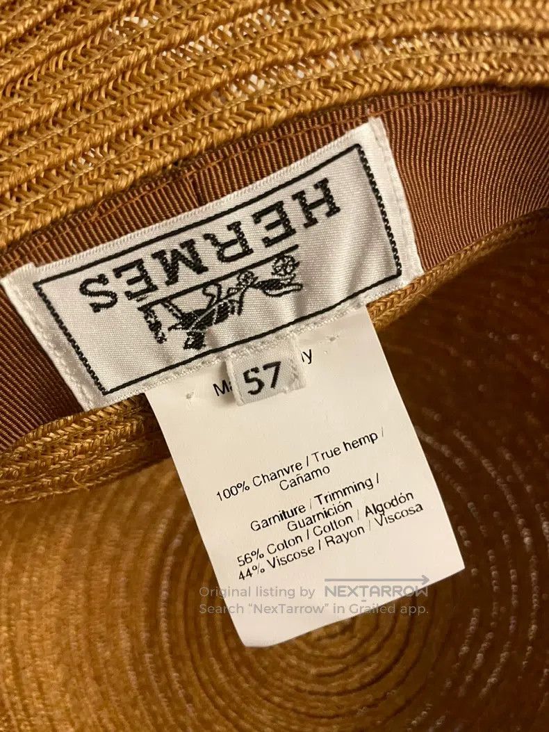 Hermes Hermes size 57 Classic straw hat Size ONE SIZE - 3 Thumbnail