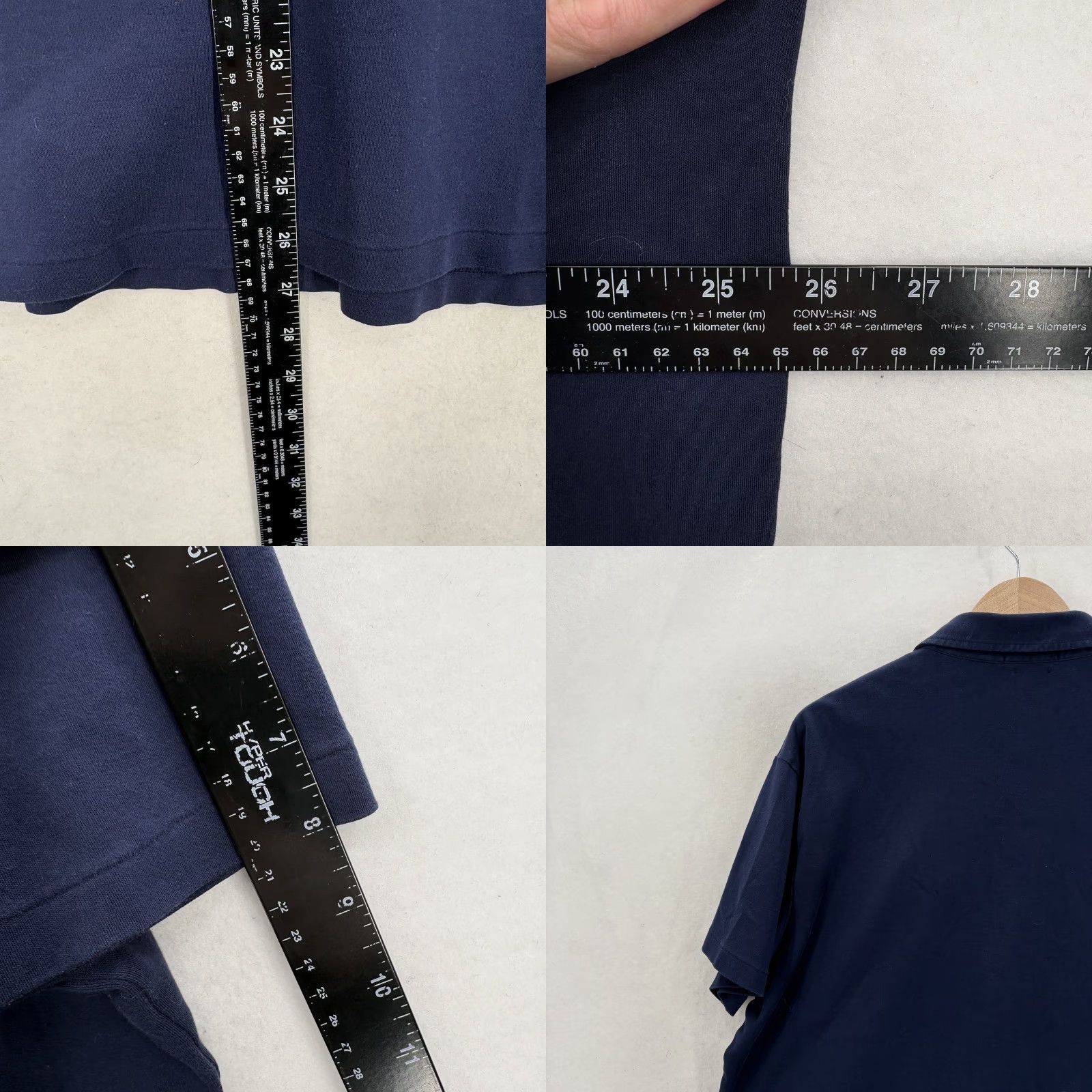 Polo Ralph Lauren Polo Ralph Lauren Polo Shirt 2XL Mens Blue Custom Slim Fit Cotton Pony Logo Size US XXL / EU 58 / 5 - 8 Thumbnail