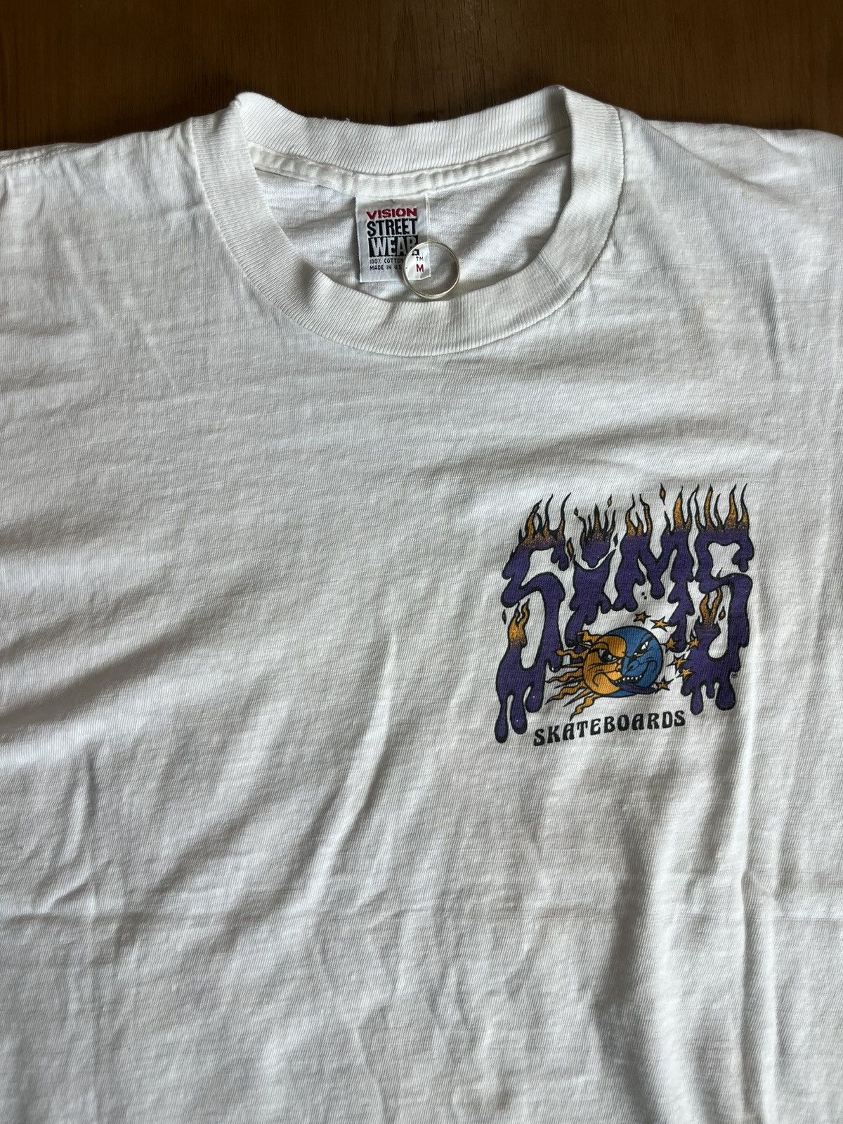 Vision Streetwear Vtg SIMS BUCK:SMITH VISION STREET WEAR Artwork Pro-model87’s Size US M / EU 48-50 / 2 - 6 Thumbnail