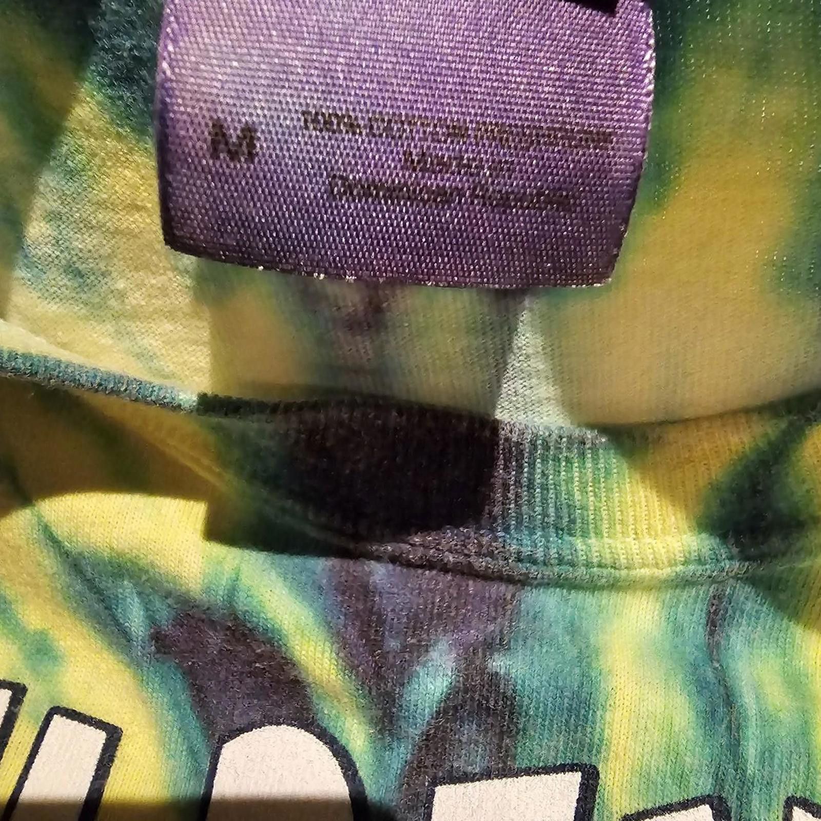 Designer Men's Blue and Green Beach Bend Park Tie-Dye T-shirt Size US M / EU 48-50 / 2 - 4 Thumbnail