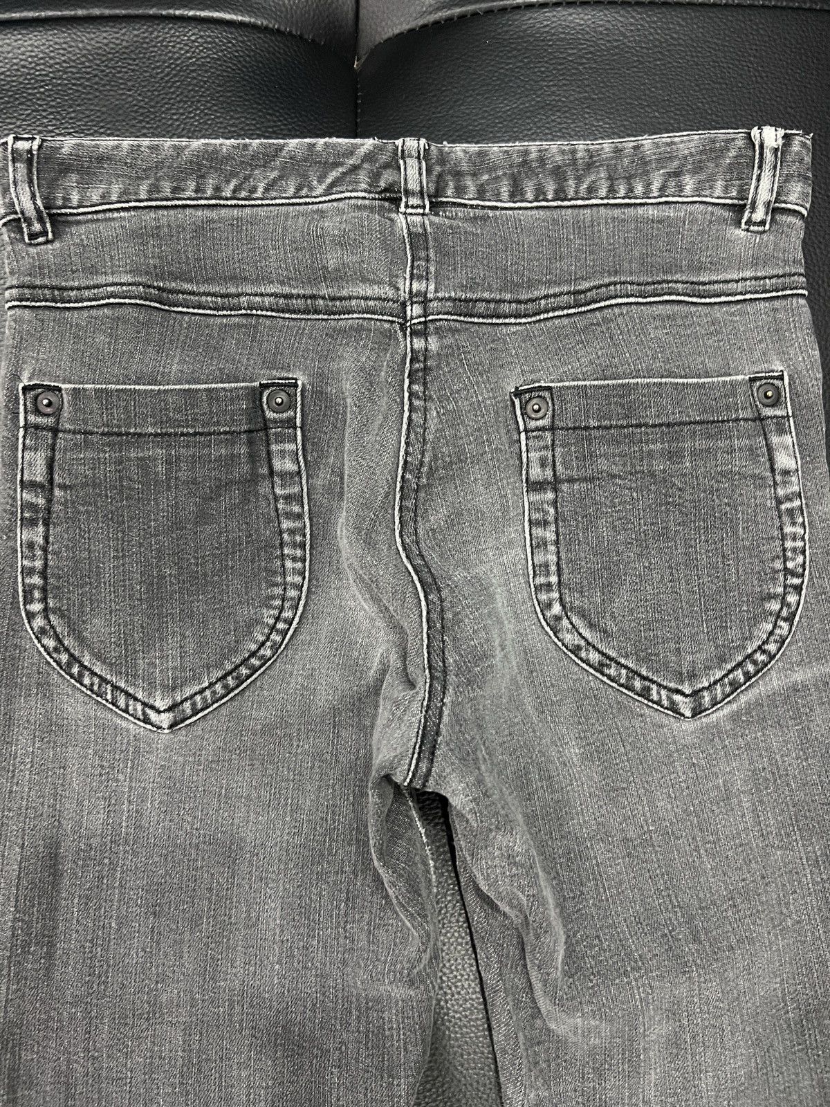 Maison Margiela Maison Martin Margiela Line 14 Distressed Slim Denim Jeans Size 27" / US 4 / IT 40 - 8 Thumbnail