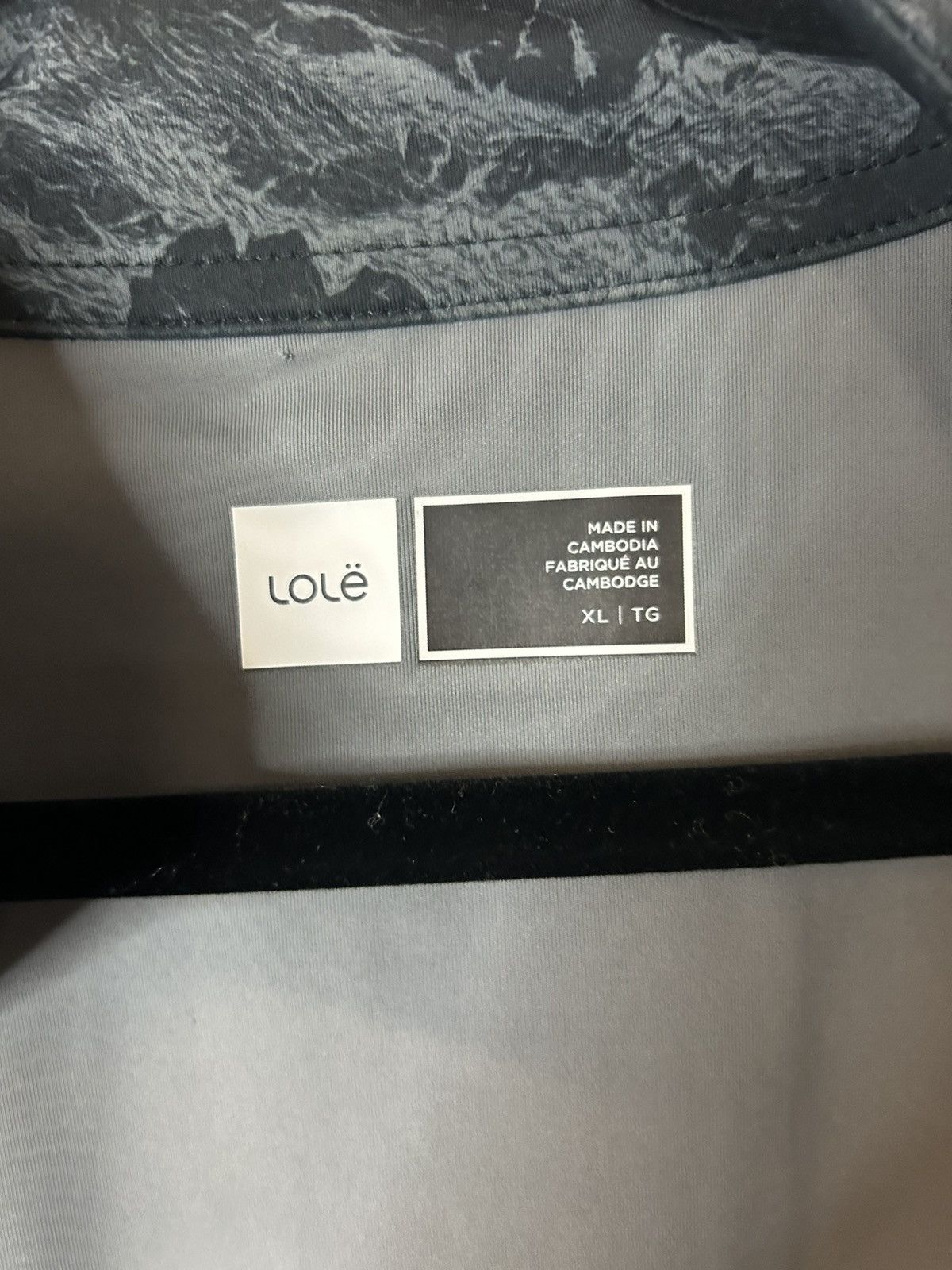 Other Lole Womens Grey/Black Camo Yoga Active Wear Jacket Size XL Size XL / US 12-14 / IT 48-50 - 5 Thumbnail