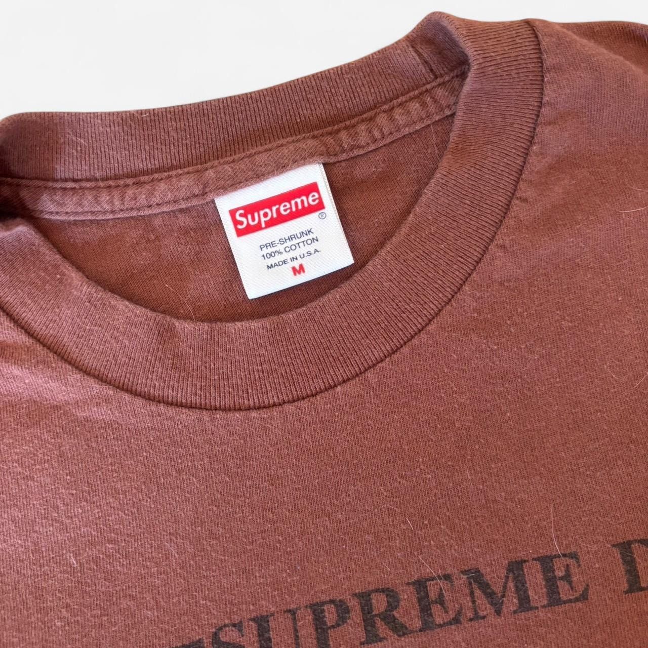 Supreme Supreme Dicks Tshirt Size US M / EU 48-50 / 2 - 3 Thumbnail