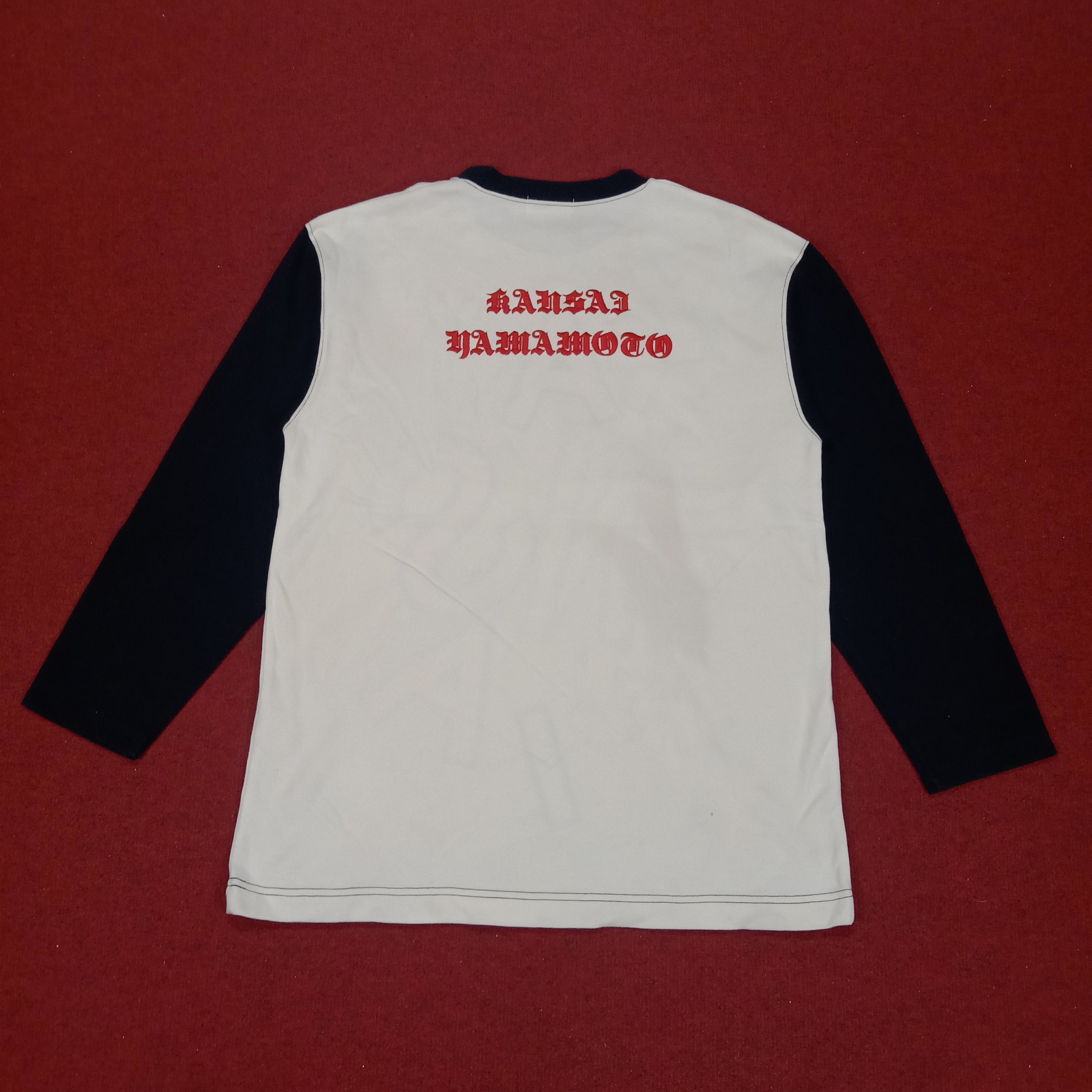 Japanese Brand × Kansai Yamamoto × Vintage Kansai Spell Out Dalmatians Style Sweatshirt Size US L / EU 52-54 / 3 - 3 Thumbnail